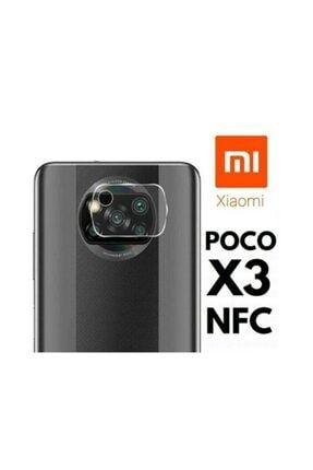 Xiaomi Poco X3 Nfc Kamera Lensi Koruyucu Poco X3 Lansman Silikon