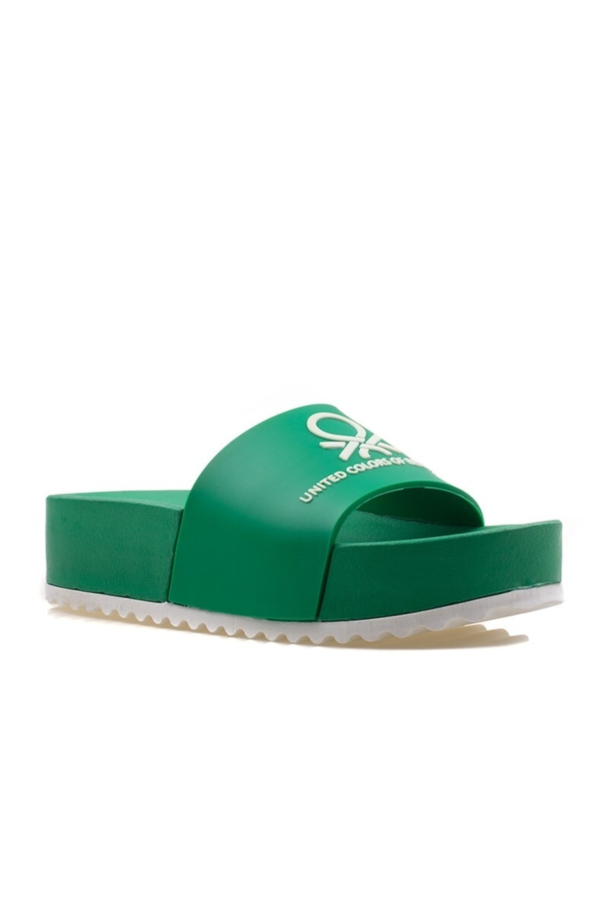 بنتون دمپایی تک بند سبز یونیسکس BN 1126