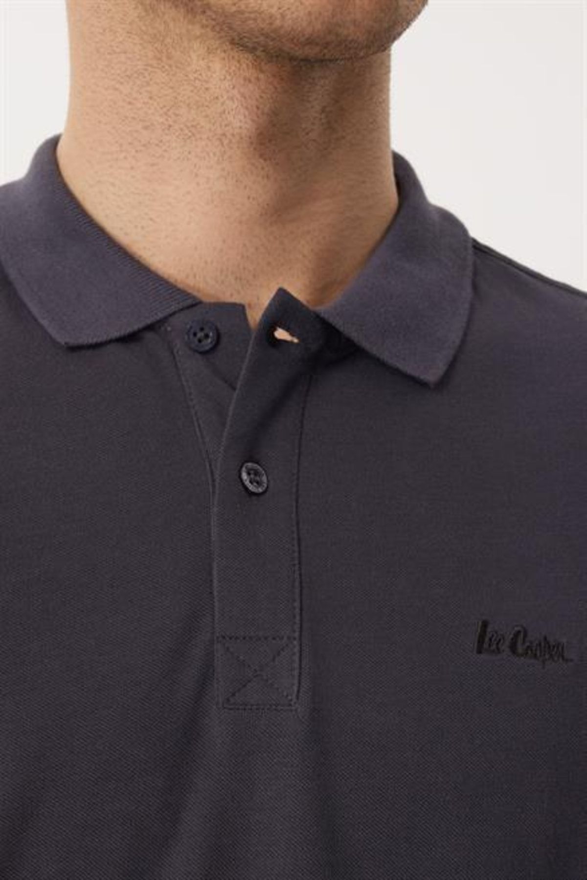 تی شرت خاکستری مردانه دوقلوهای یاکا اورجینال Lee Cooper