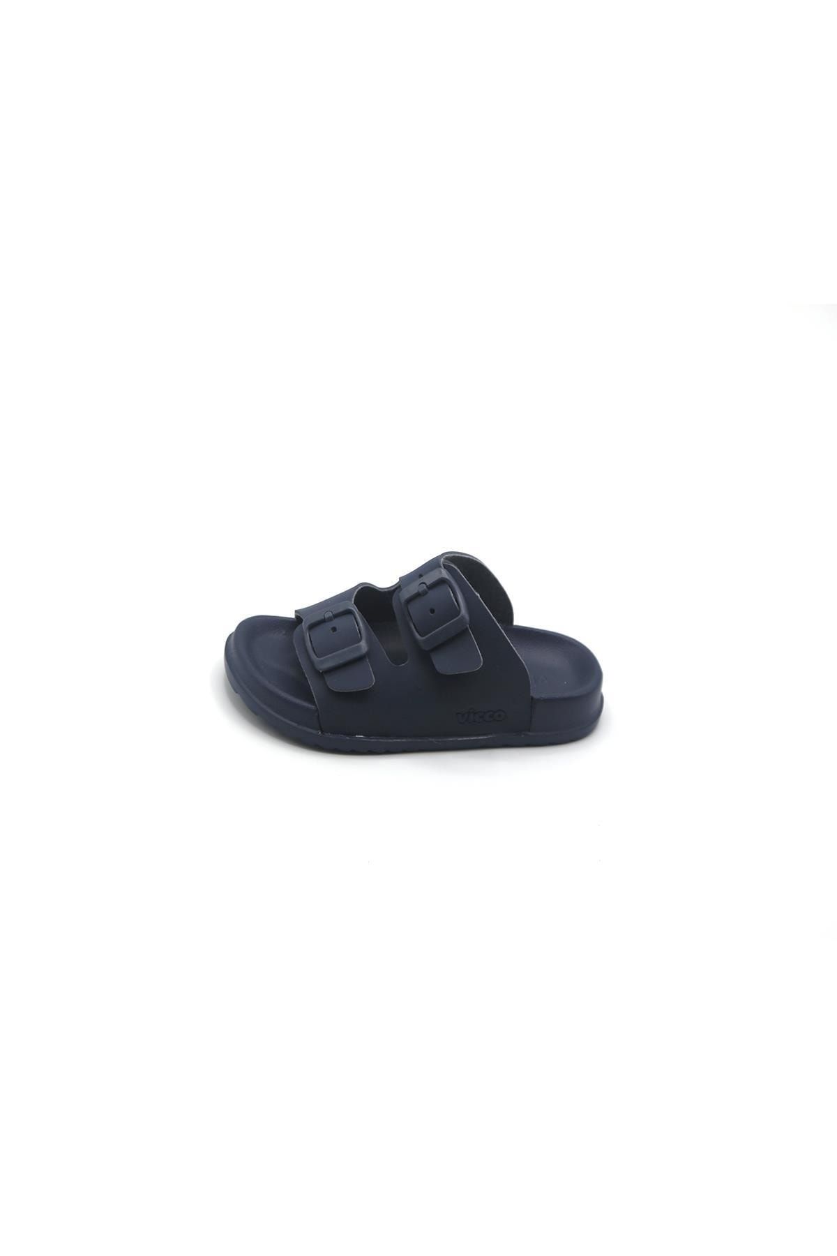 صندل آبی دخترانه و پسرانه بچگانه 321 P23Y 255 GIBRARY SONDALS SANDALS Vicco