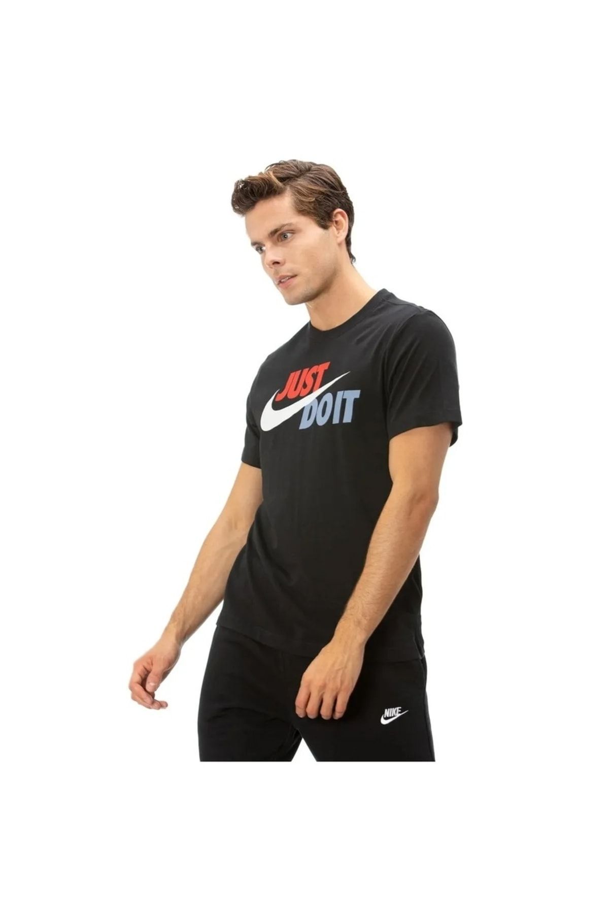 Nike Sportswear JDI Men s Black T shirt Trendyol