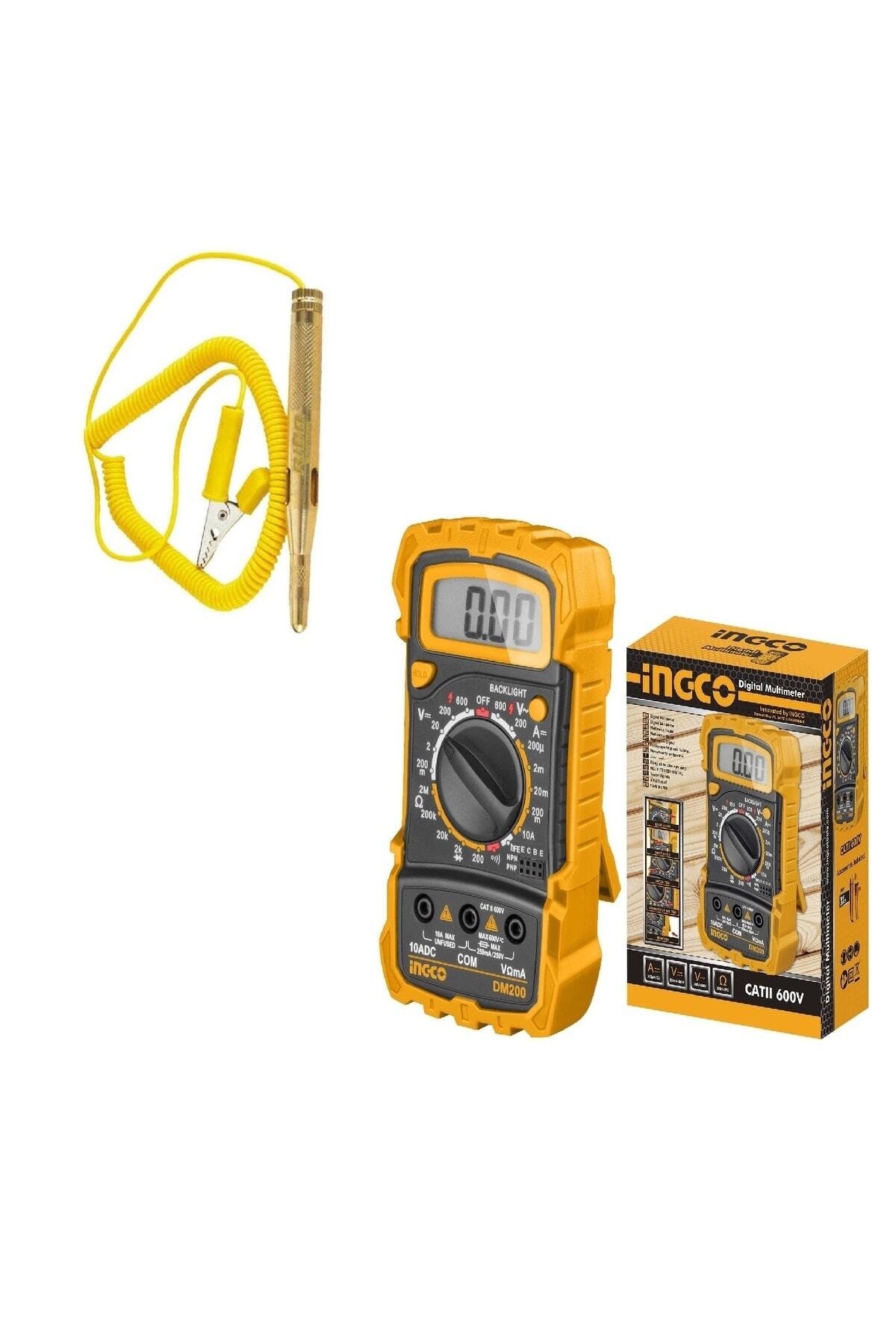 Rico-Auto Check Digital Avometer Multimeter Measure Tool Current Voltage Resistance Meter 1