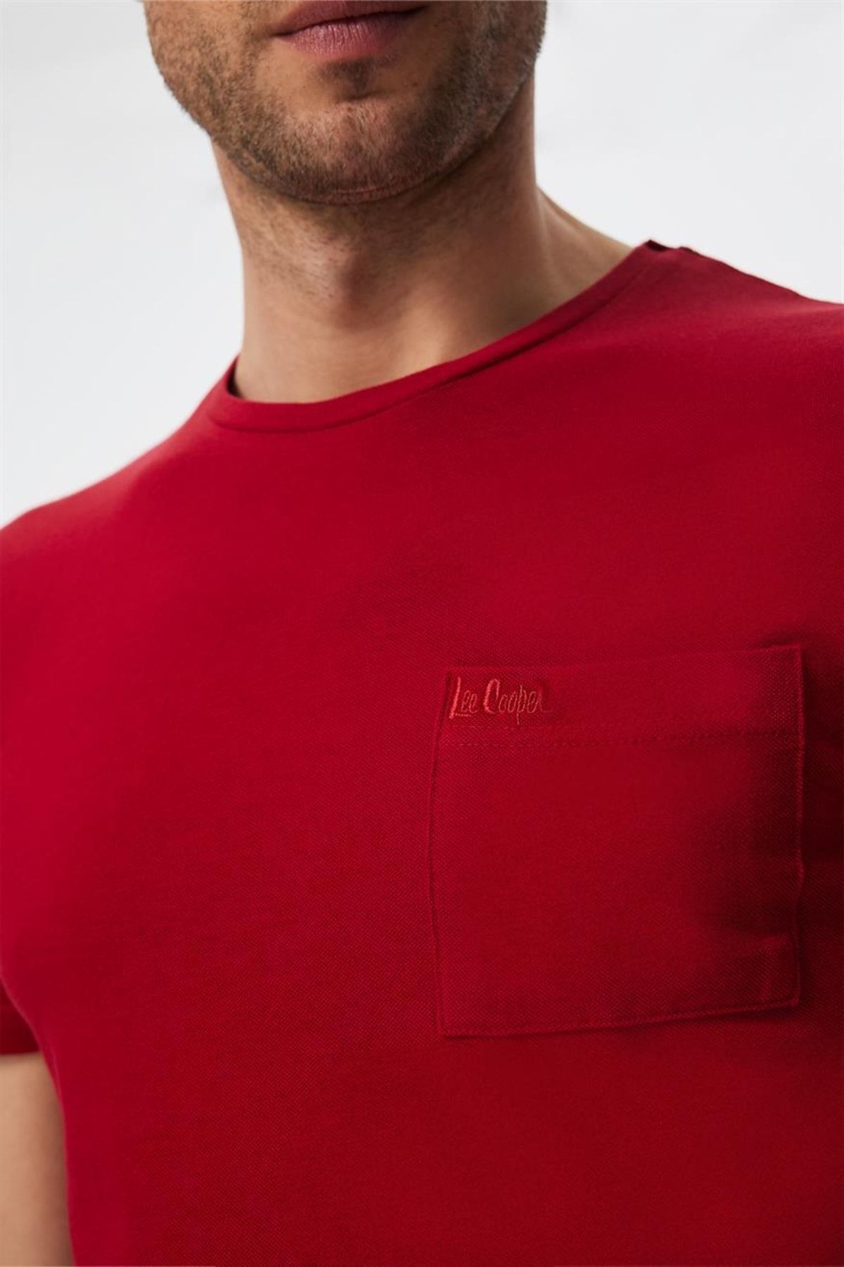 تی شرت قرمز مردانه Twinggo O Book Pice T Shirt Red Lee Cooper