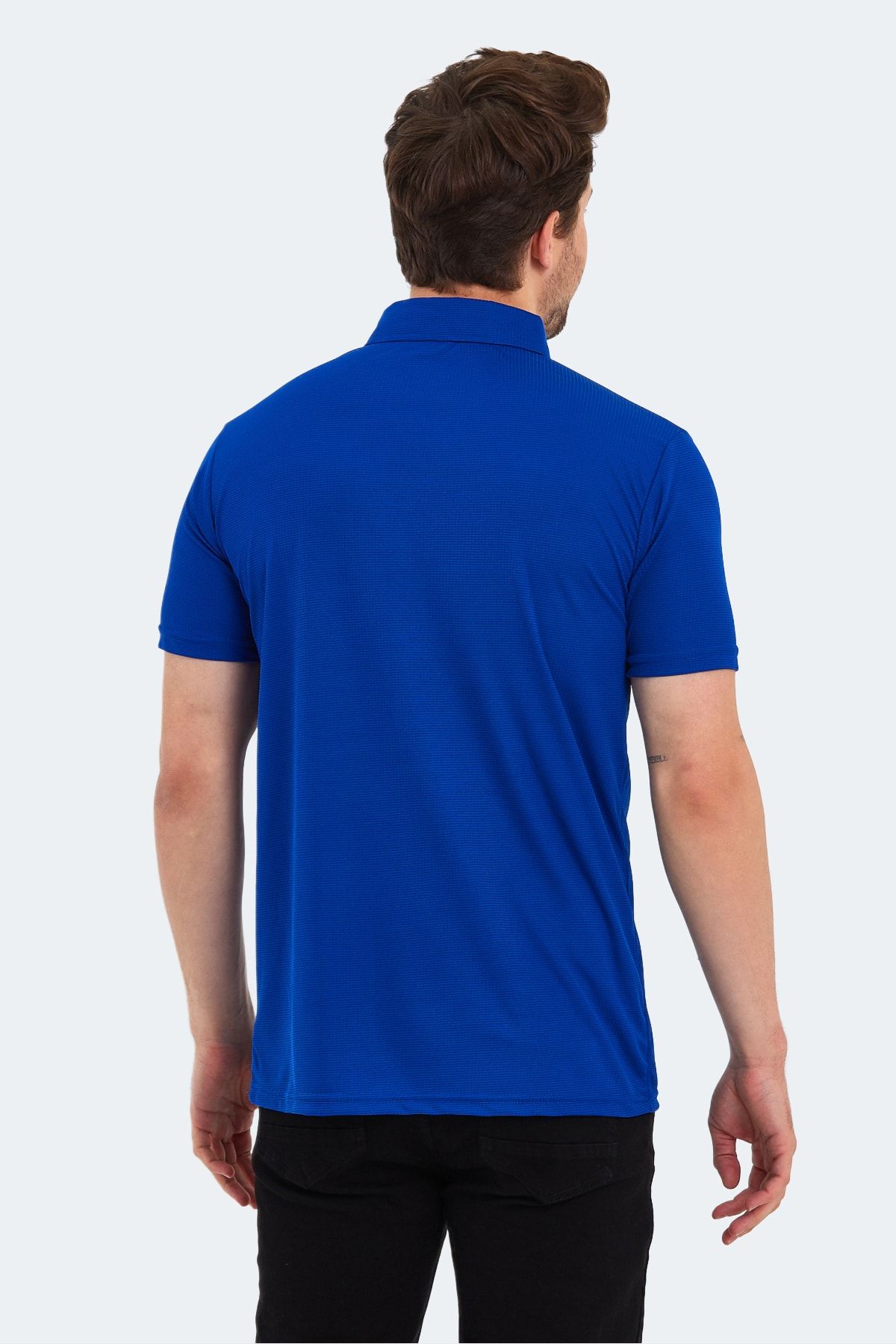 تی شرت مردانه Sloan Saks Blue Slazenger