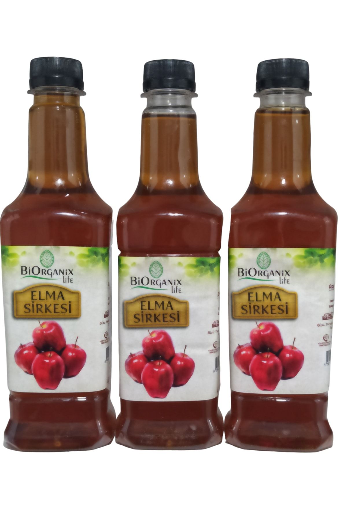 Elma Sirkesi 3 Adet X 480 Ml