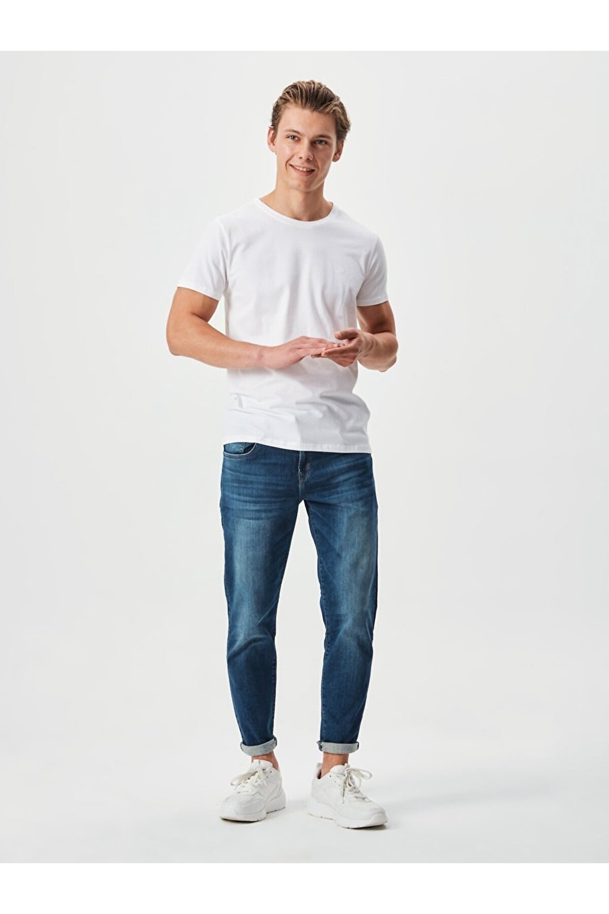 Ltb T-Shirt Weiß Regular Fit Fast ausverkauft