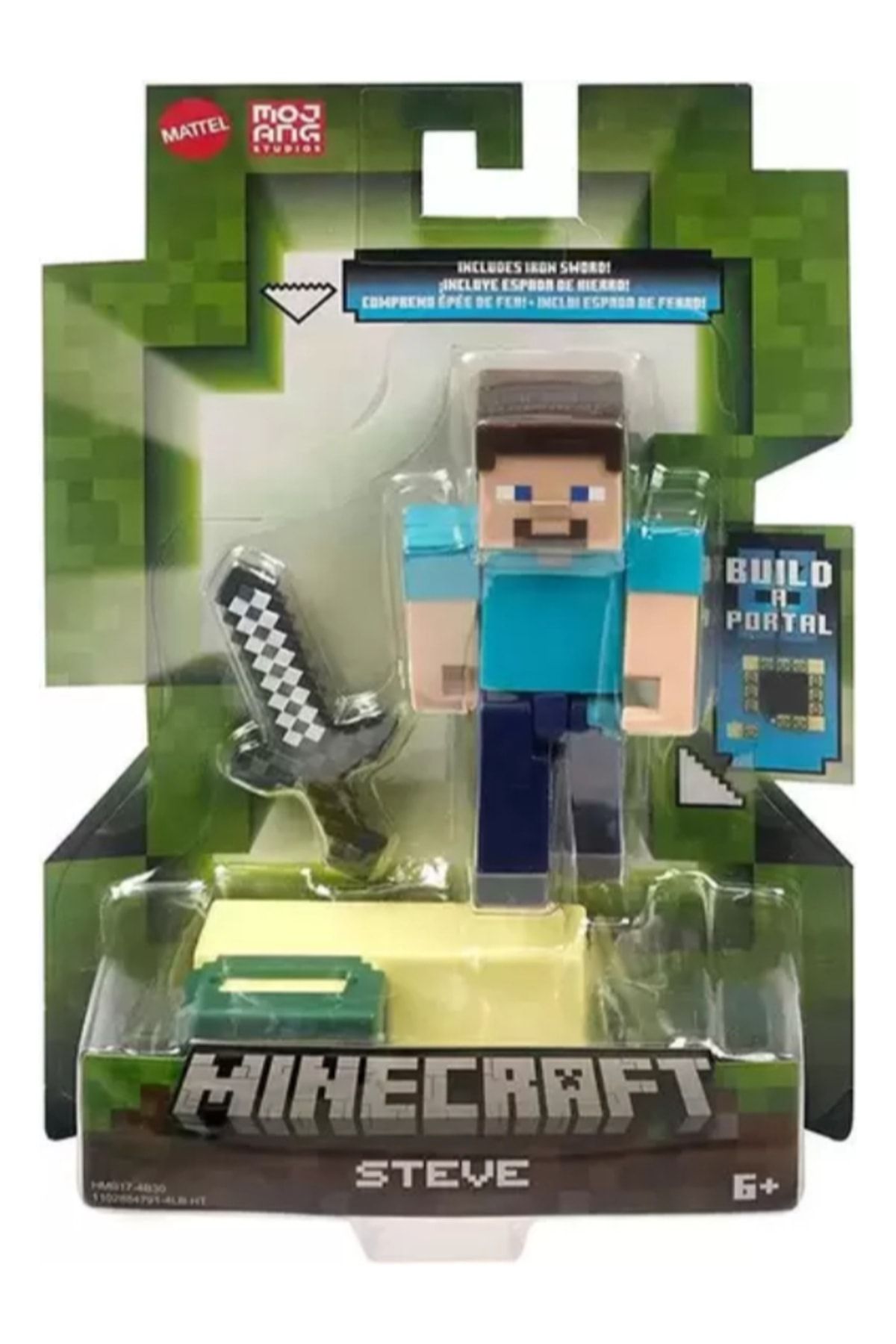 Minecraft steve on sale toy