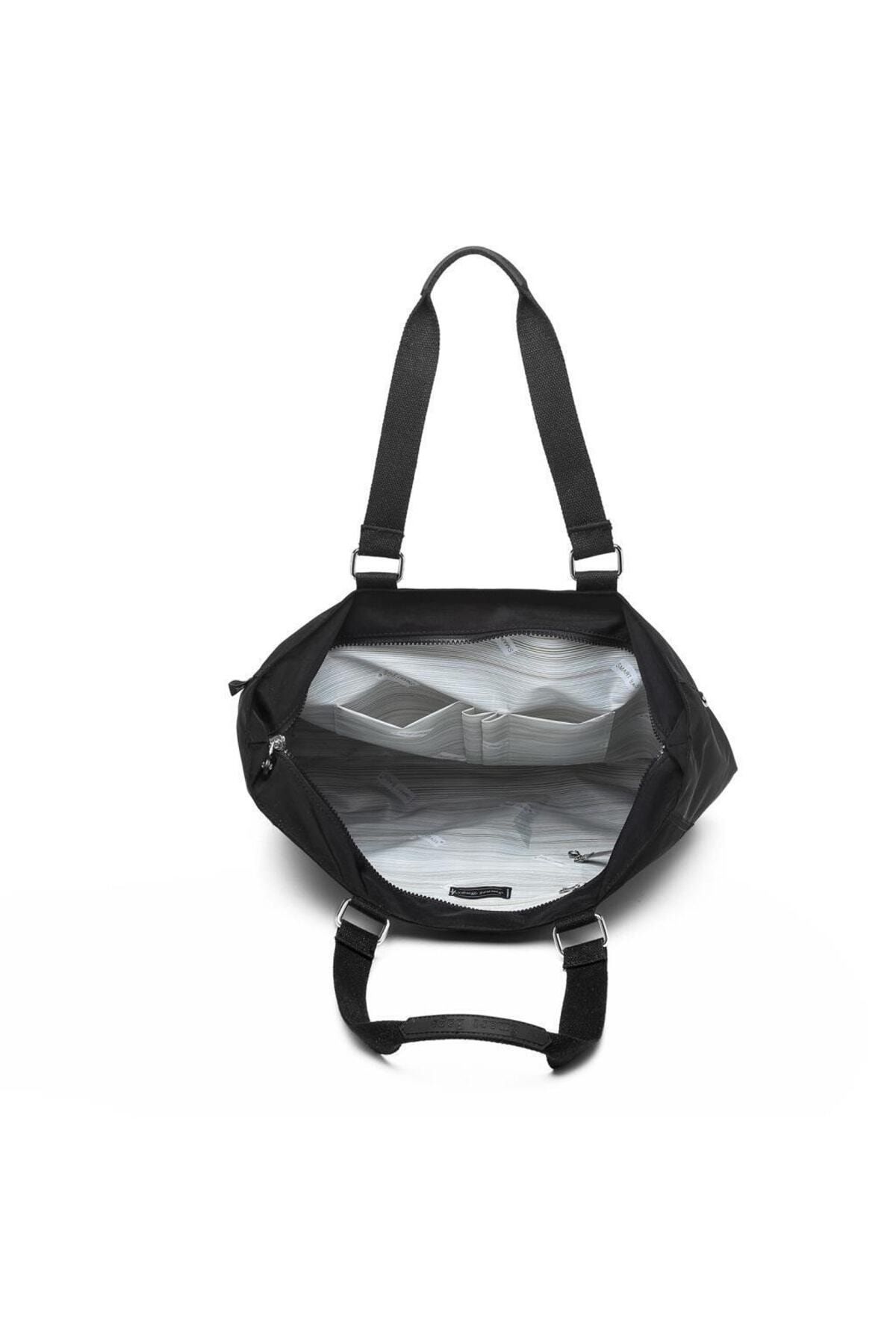 Smart Bags Krinkıl Büyük Boy Omuz Kadın Çantası - Açık Kahve