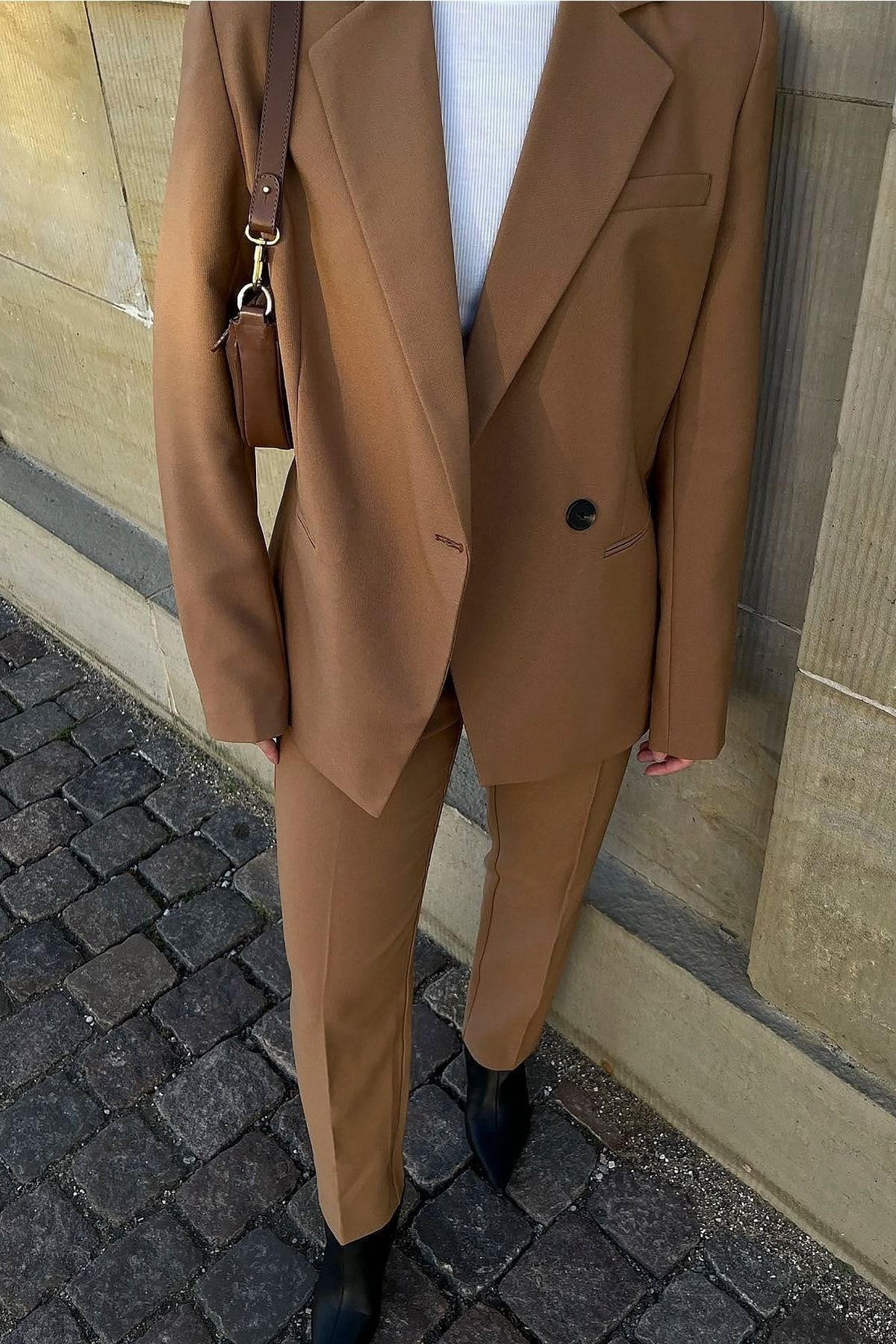 NA-KD Hose Braun Straight