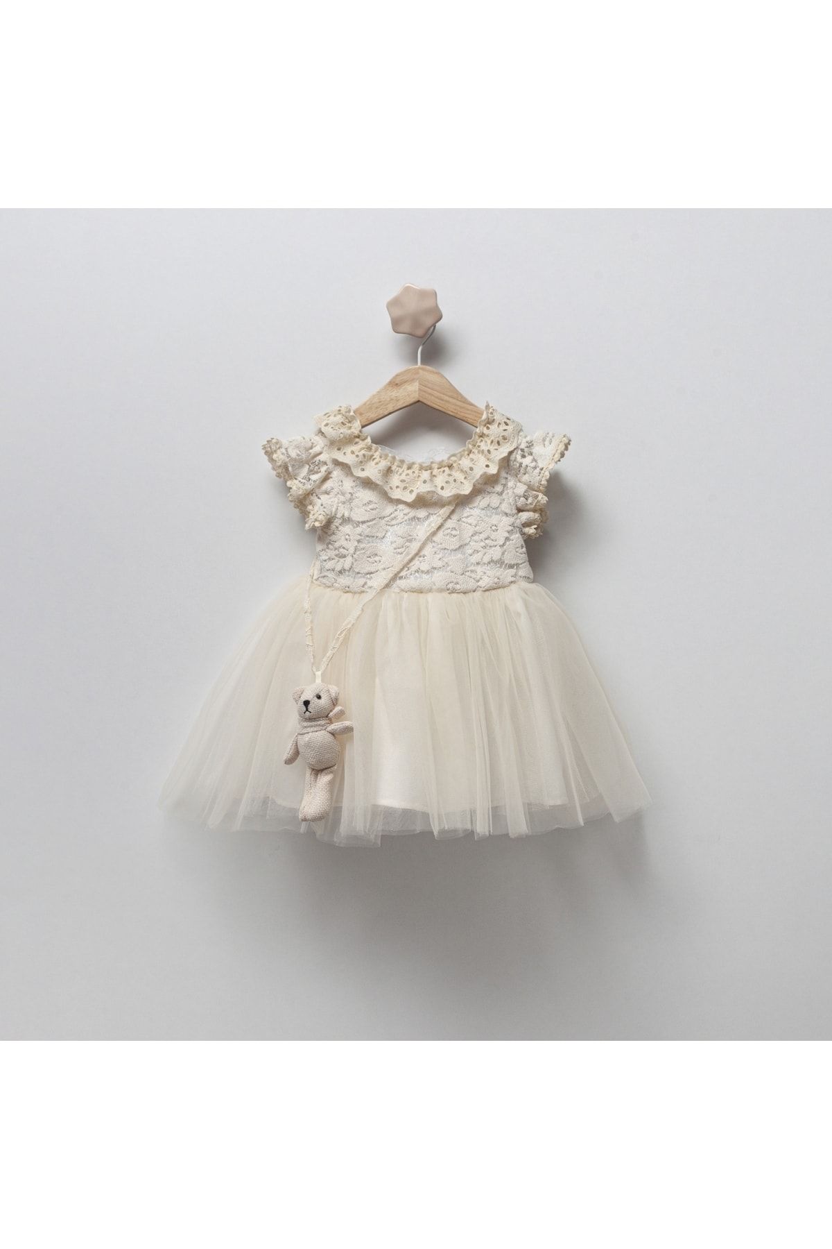 Cumino Summer Baby Girl Child Dress with Teddy Bear Bag Age 2 3