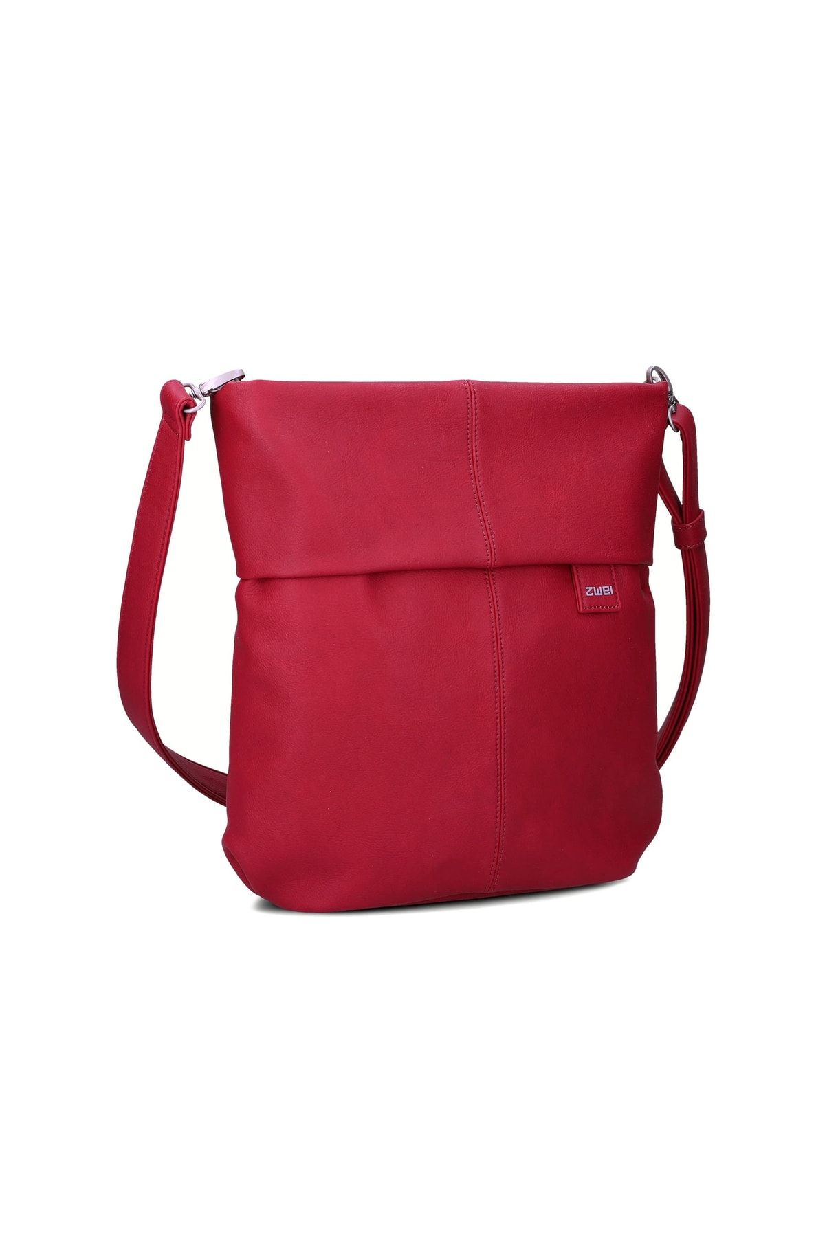 ZWEI Handtasche Rot Strukturiert