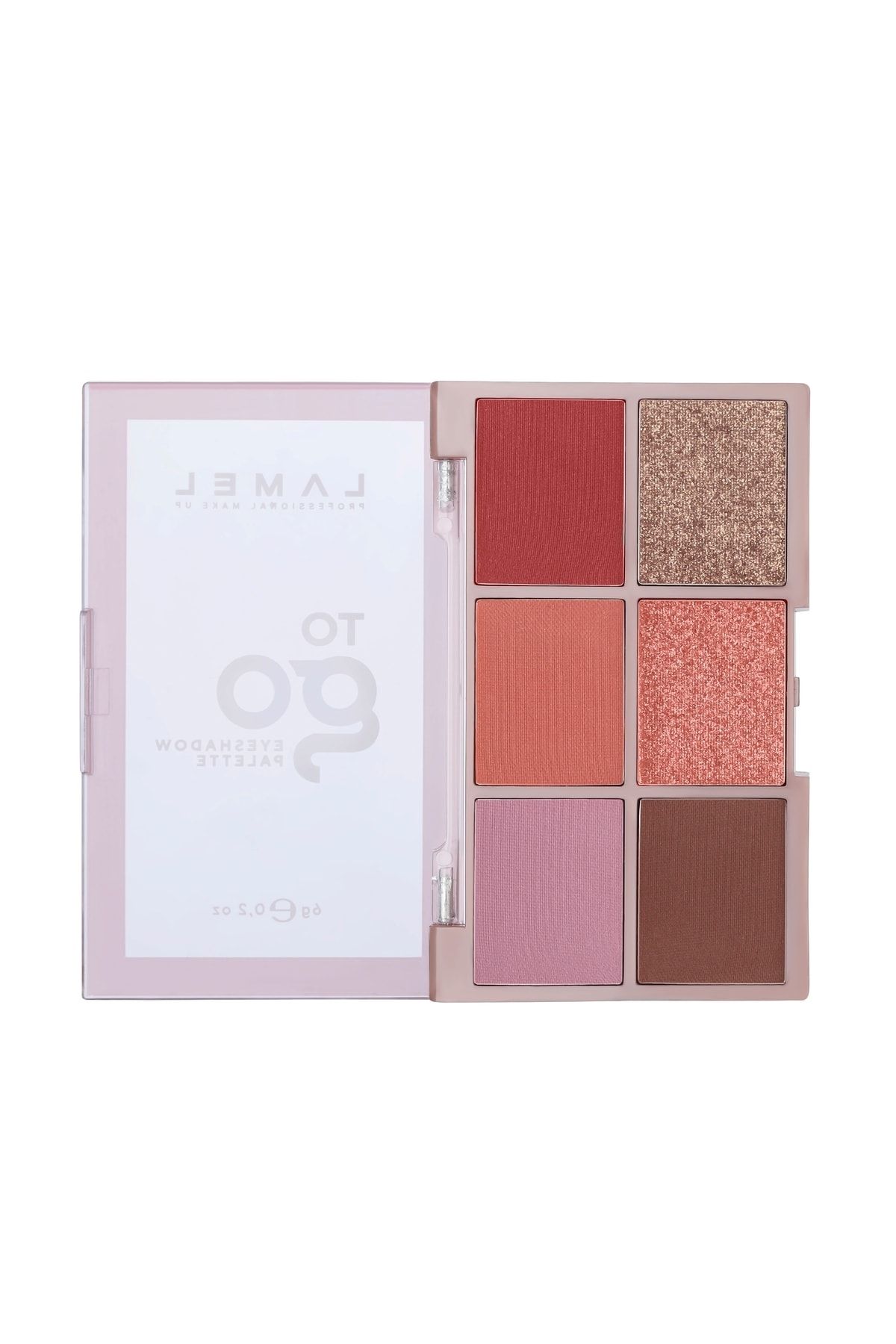 پالت سایه چشم Lamel To Go Eyeshadow No 404 Lamel Cosmetics