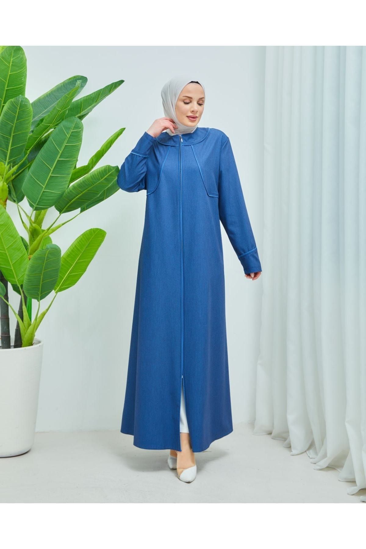 Denim abaya online