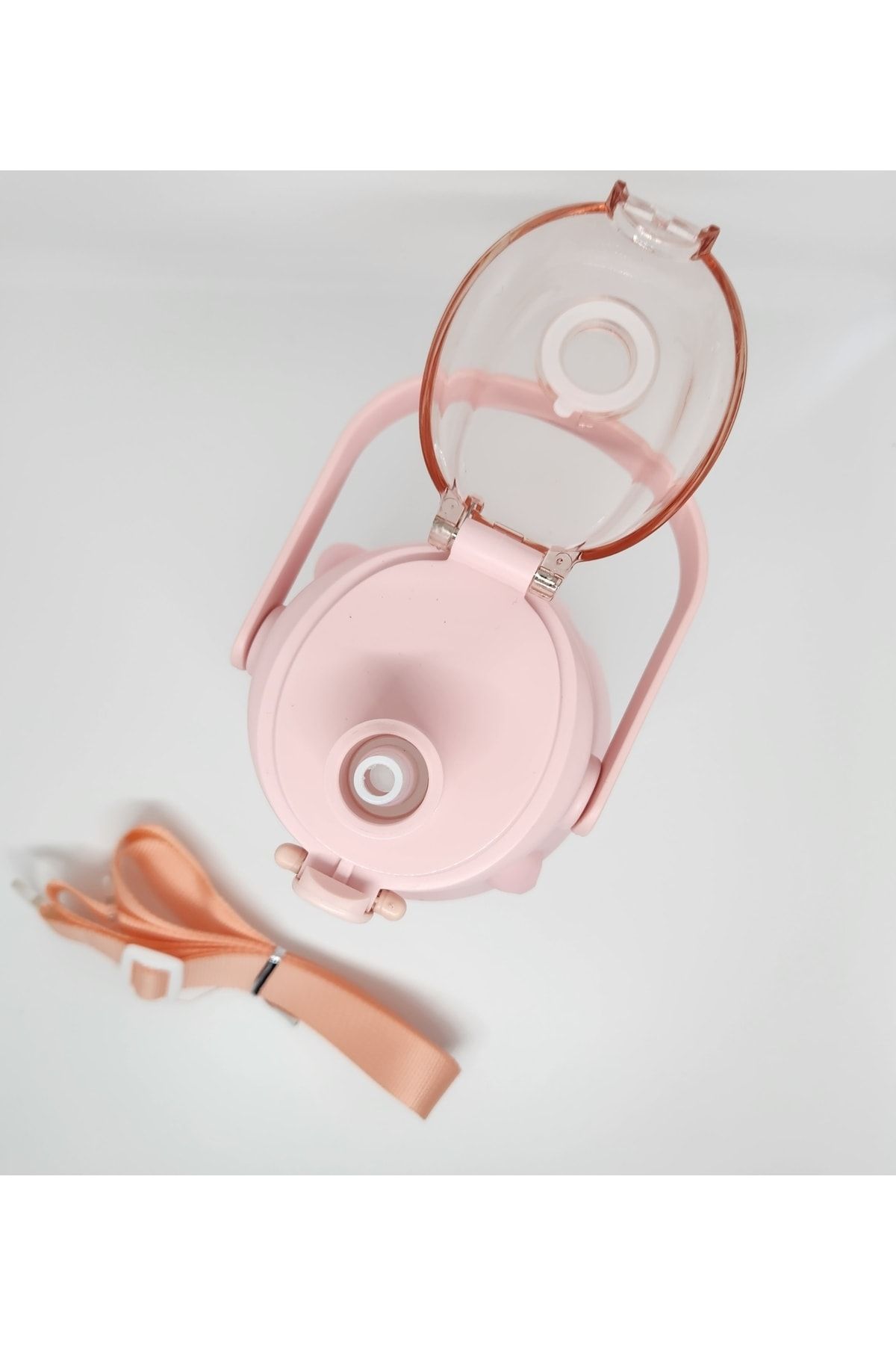 Shotay-St-6642 Pink Hippo Tritan 1050ml Tritan Handle Flask 4