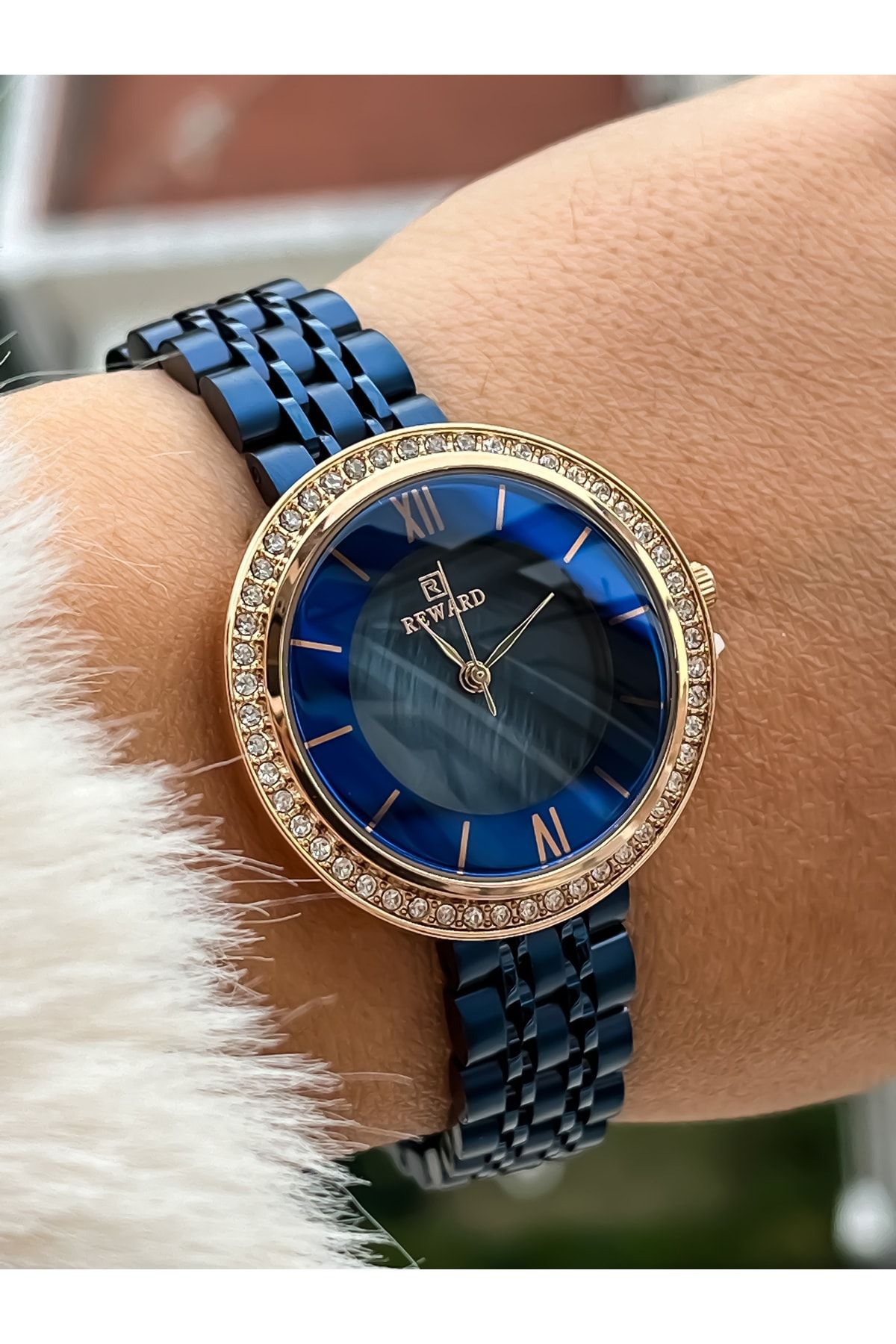 Womens deep blue sale watches