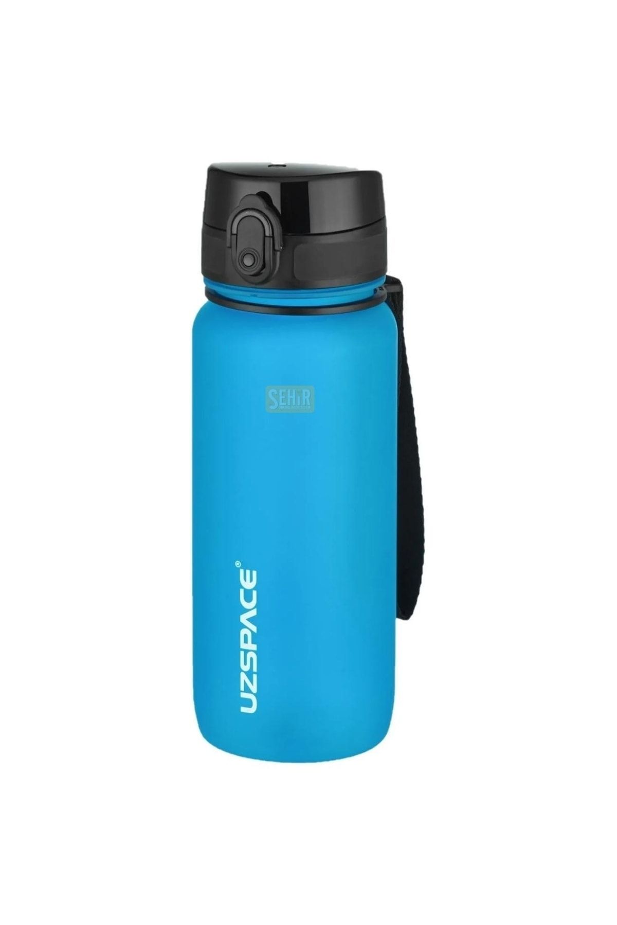 قمقمه ورزشی آبی 650 میل مجموعه جدید نرم Tritan Water Uzspace