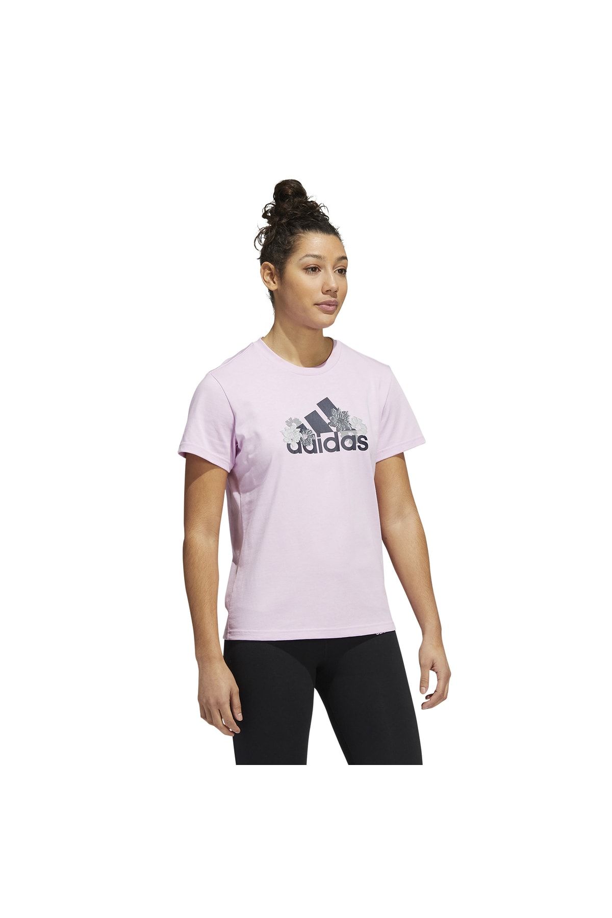 adidas T-Shirt Purple - Regular fit - Trendyol