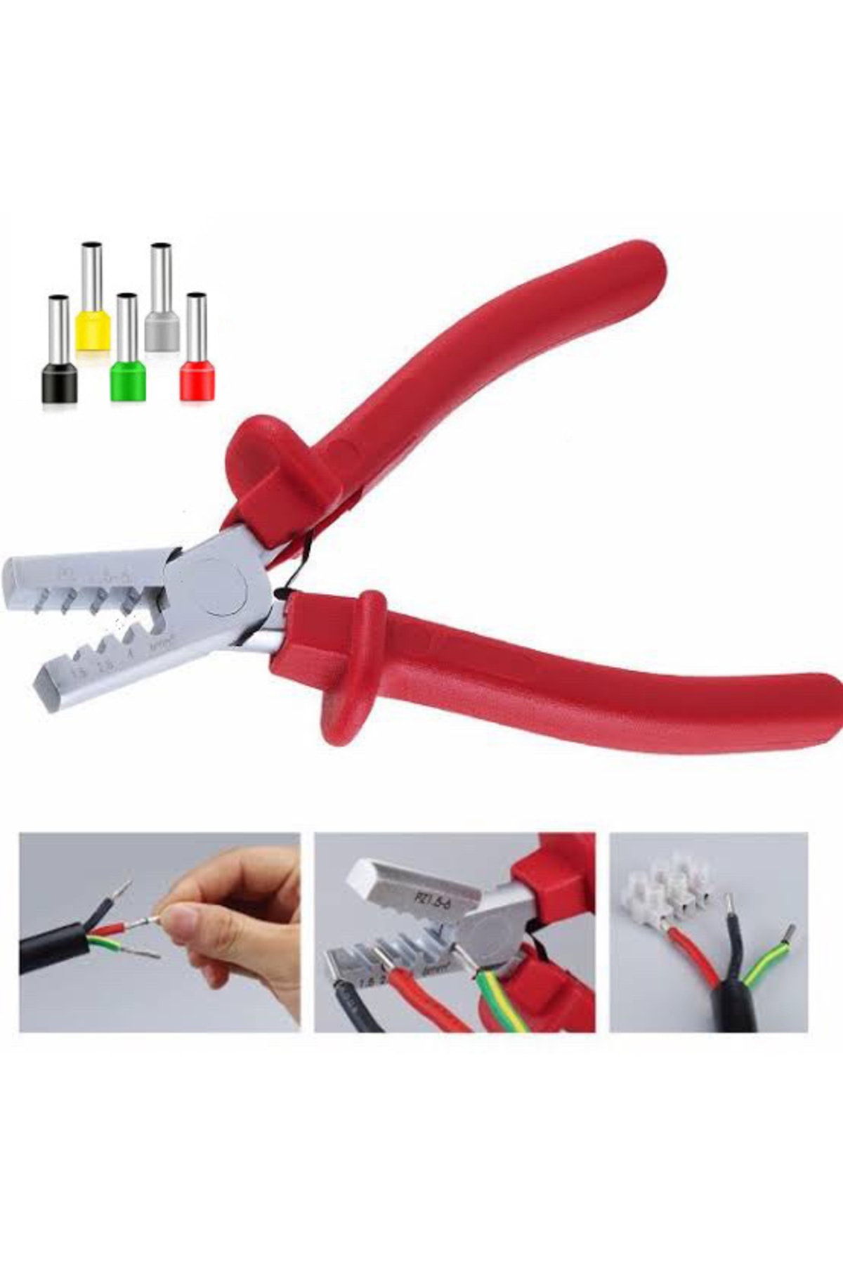 maasco Yyt-21 Yüksük Sıkma Pensesi 1,5-6 Mm