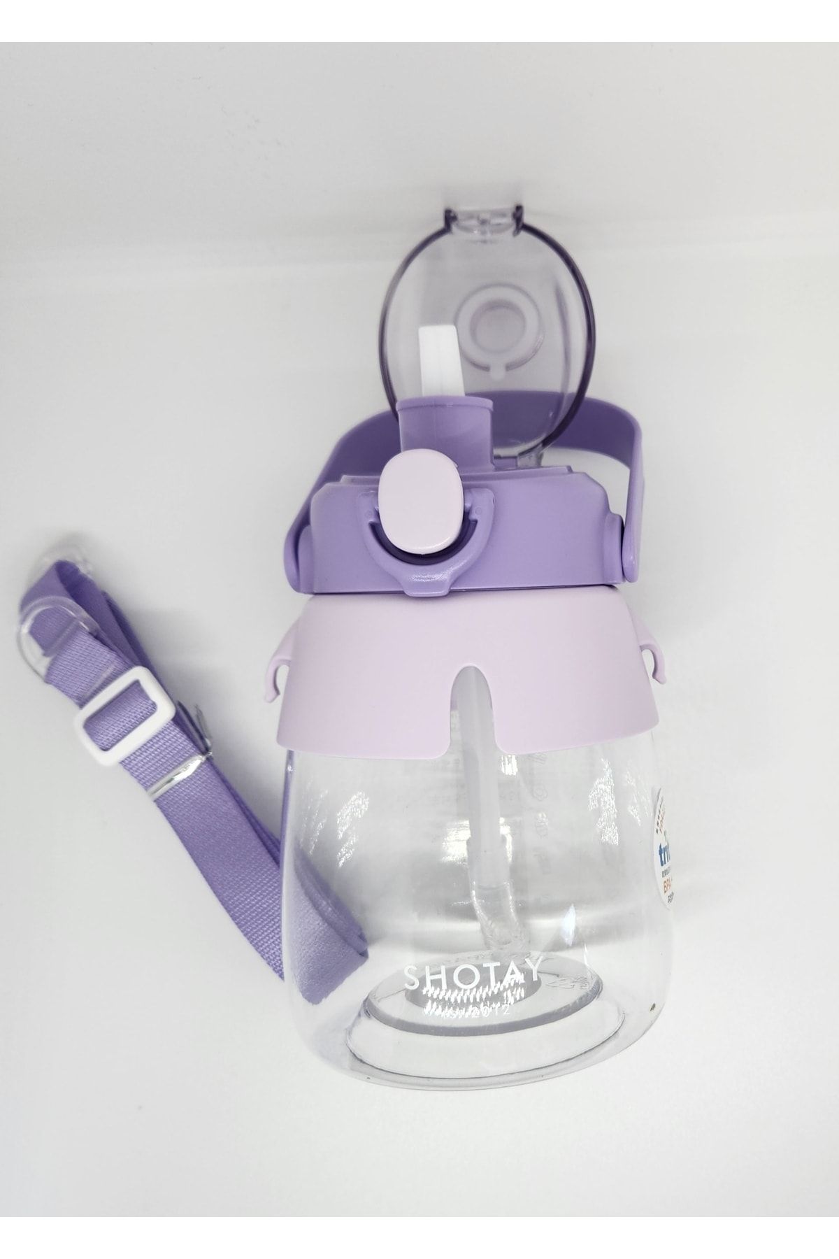 Shotay-St-6642 Purple Hippo Tritan 1050ml Tritan Handle Flask 7