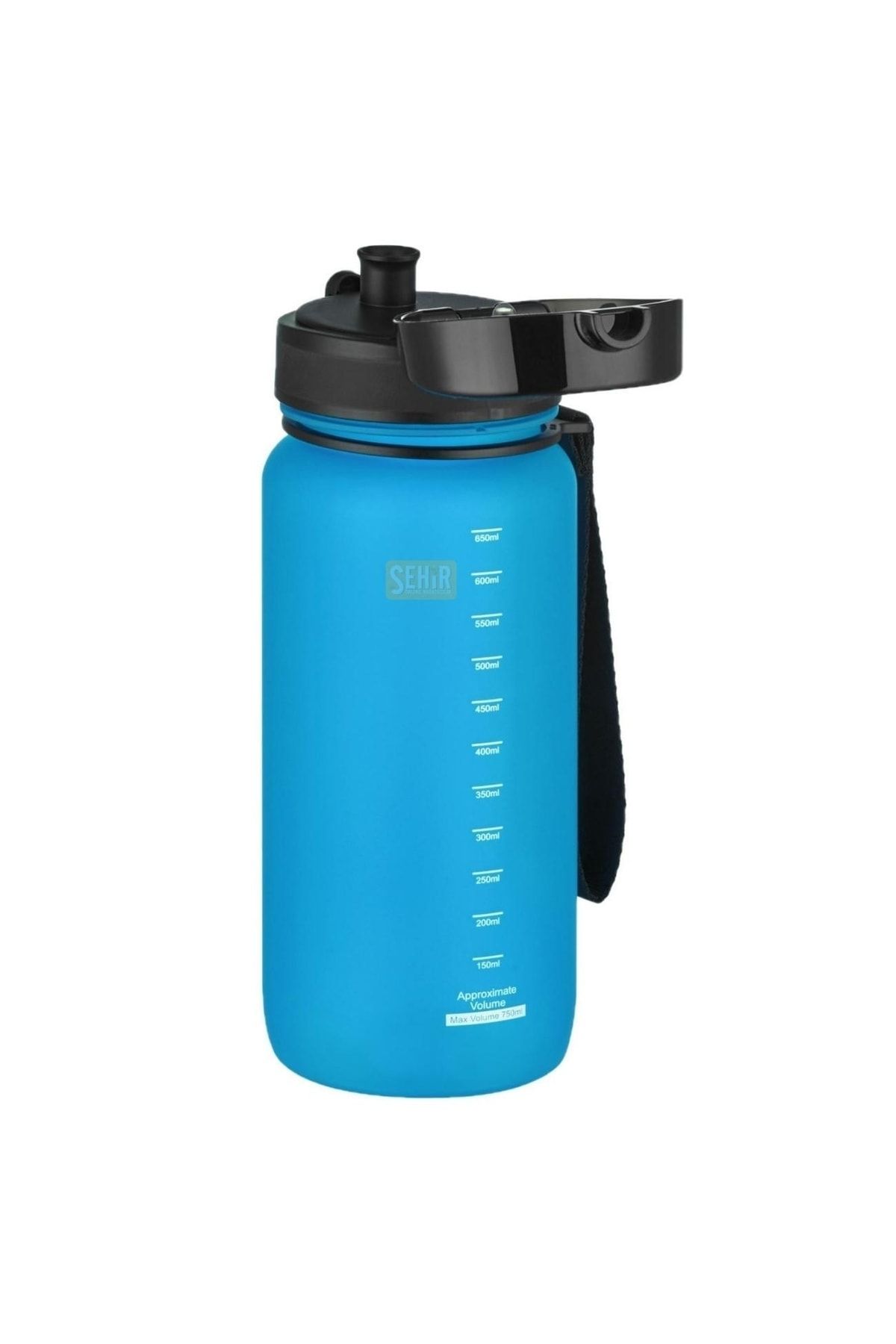قمقمه ورزشی آبی 650 میل مجموعه جدید نرم Tritan Water Uzspace