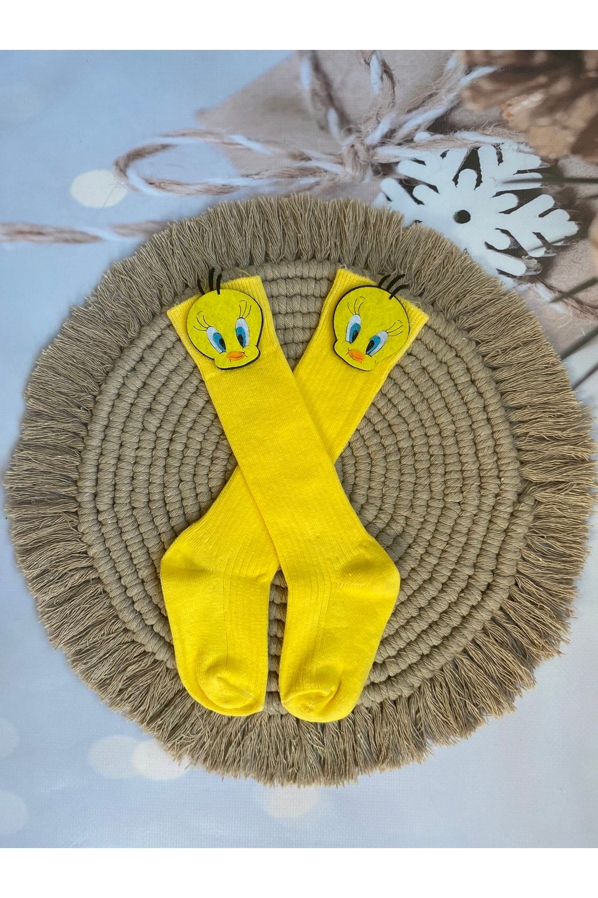 Yellow baby stockings hotsell