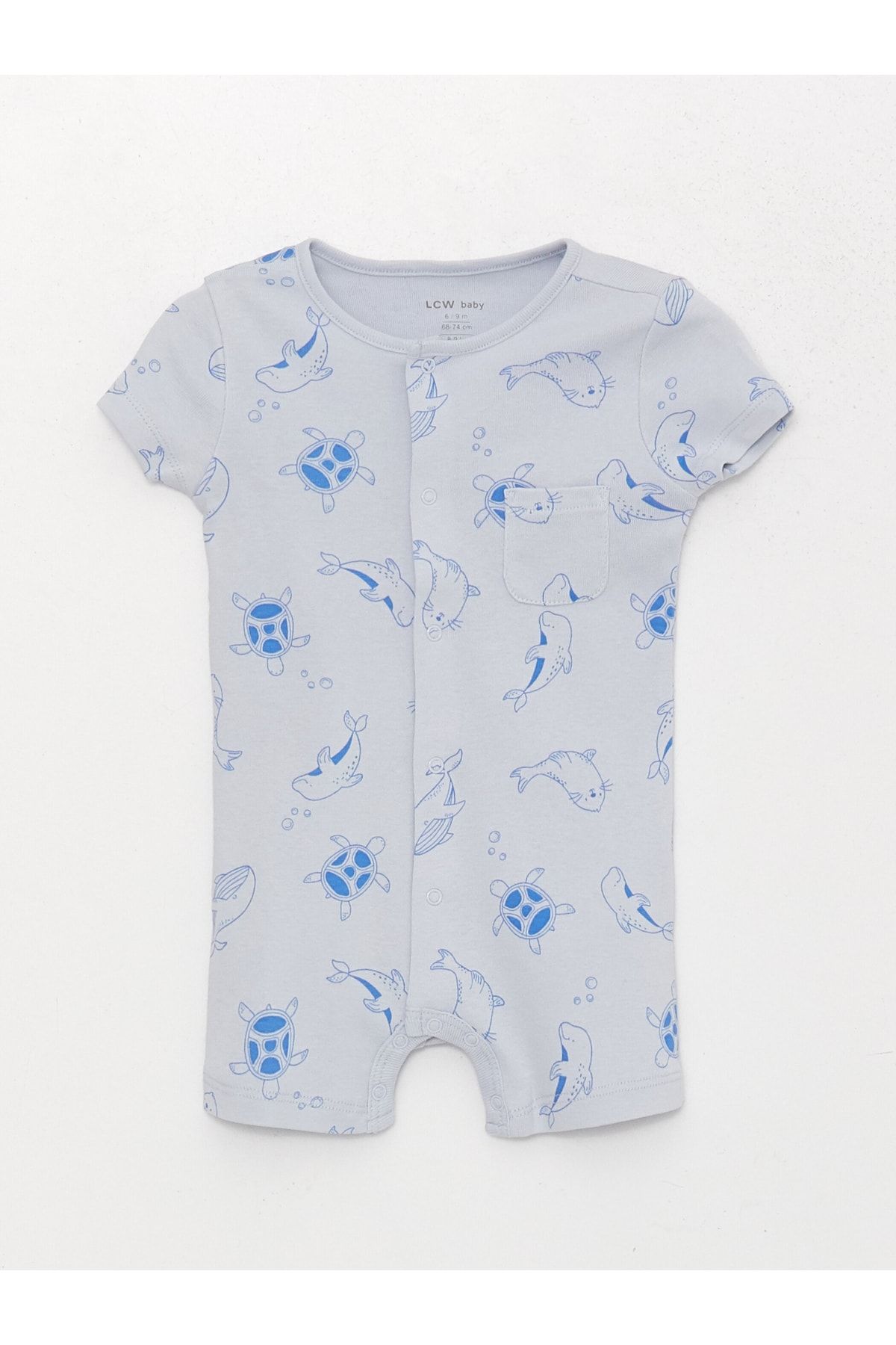LC Waikiki Jumpsuit Blau Relaxed Fit Fast ausverkauft