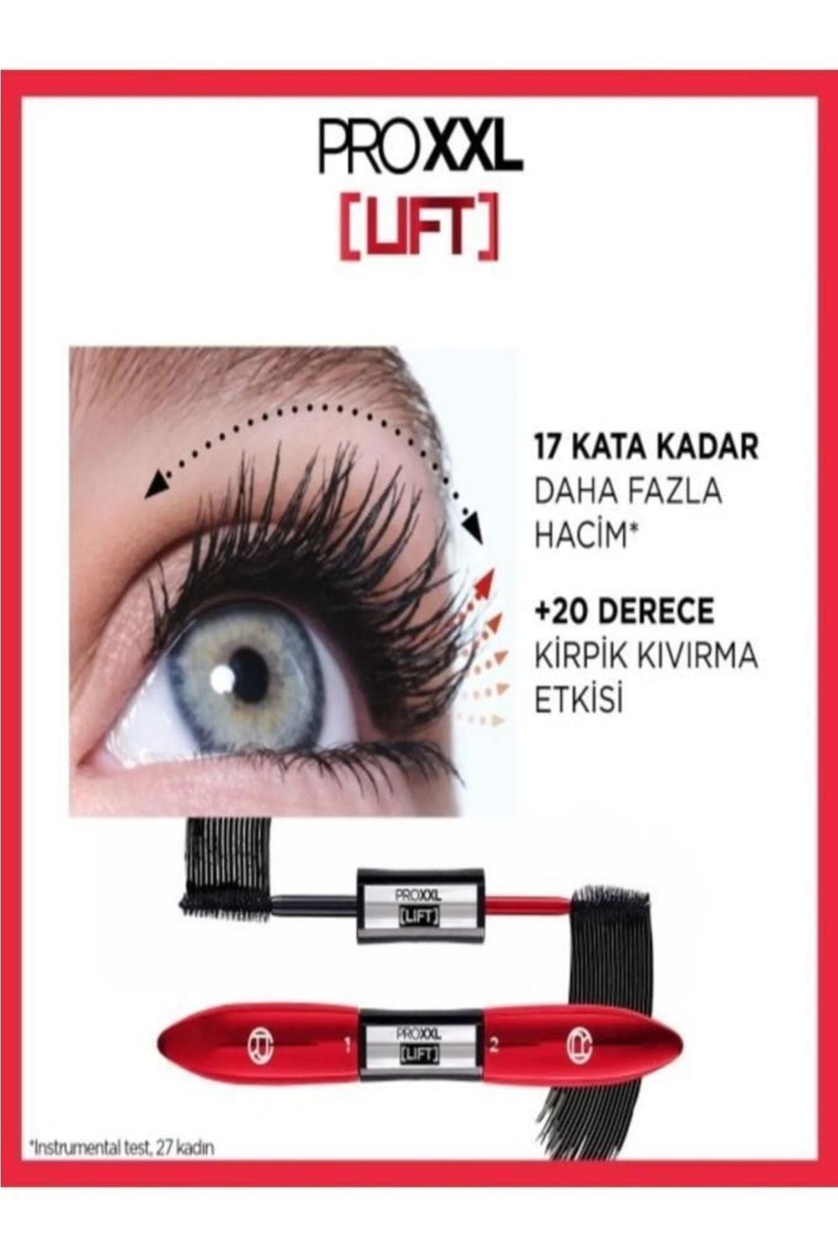 L'Oreal Paris-Loreal Pro Xxl Lift Lifting Effect Super Volumizing-Extending Mascara Set 7