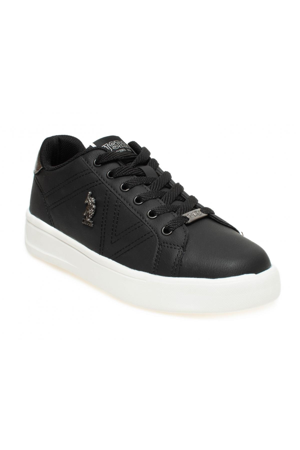 کفش U.S. Polo Assn. یو اس پولو زنانه مشکی روزمره Exxy-z اورجینال - تصویر 1
