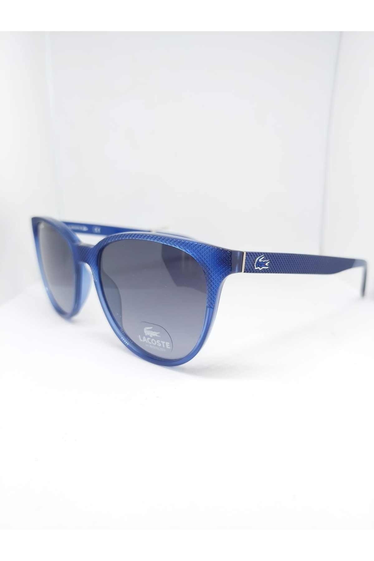 Lacoste Sunglasses Blue Geometric