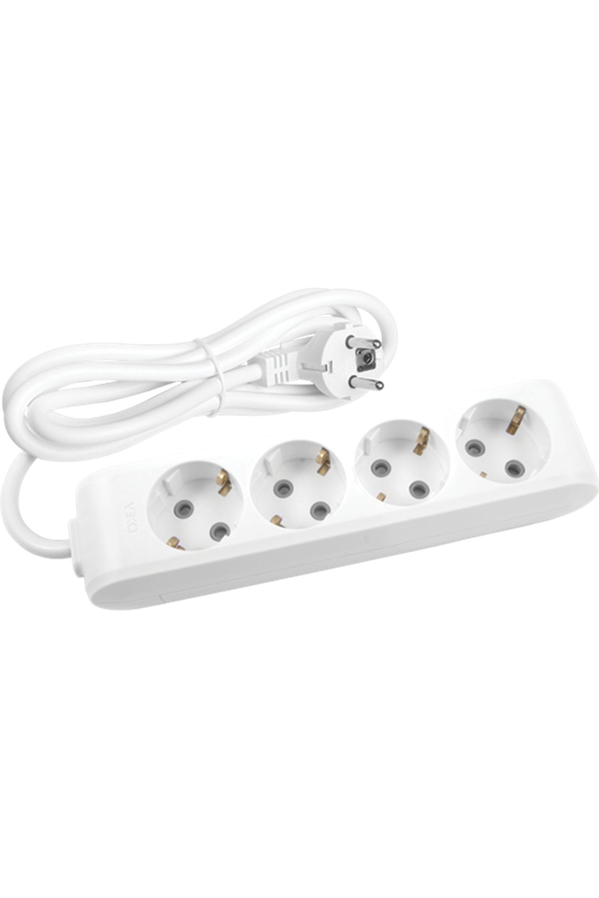VİKO-Multi-Let Quadruple Grounded Socket C.K. 2 Mt 1
