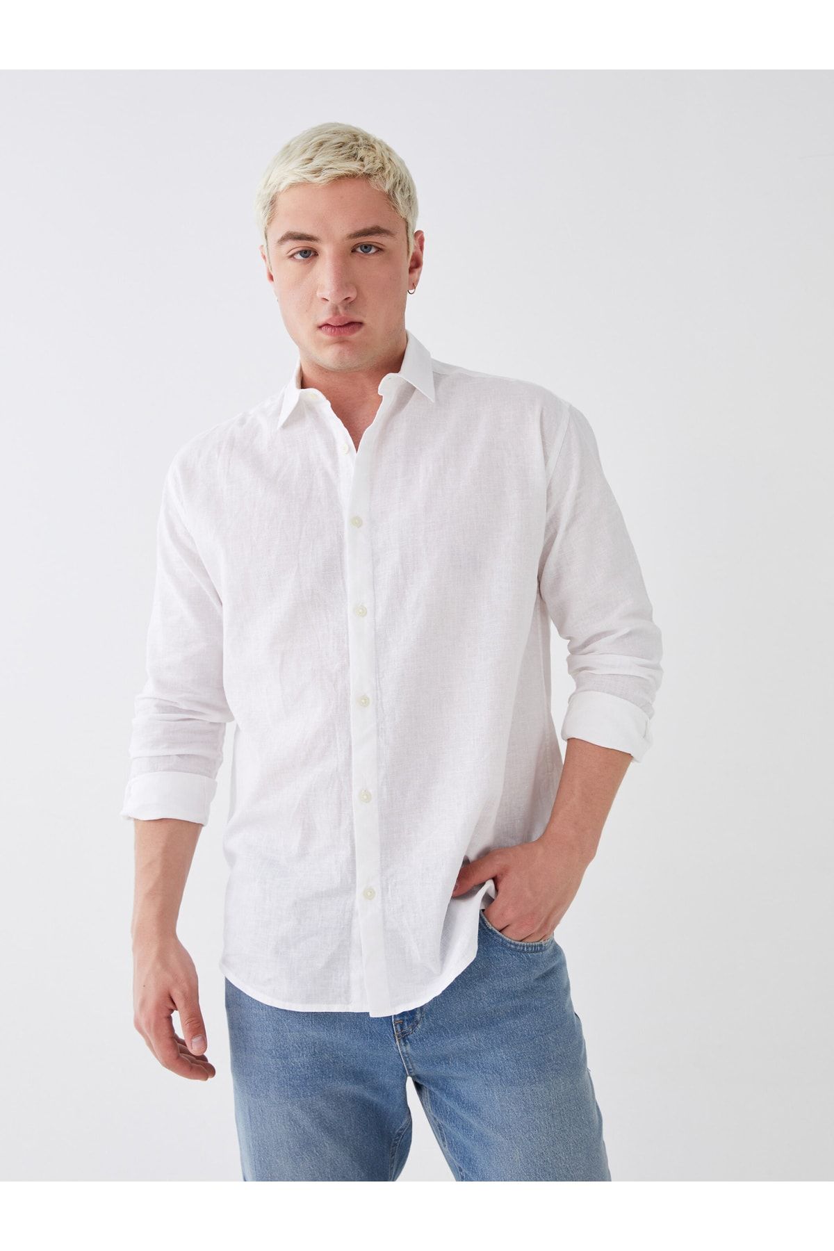 LC Waikiki Hemd Weiß Regular Fit Fast ausverkauft