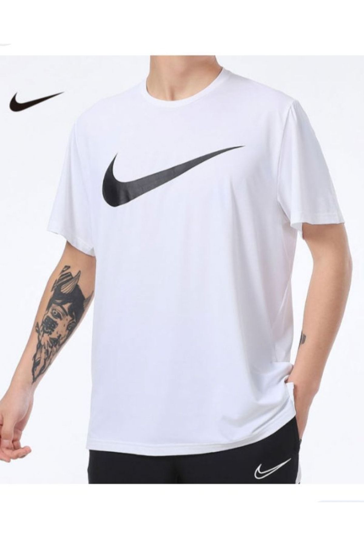 Nike t clearance shirt swoosh