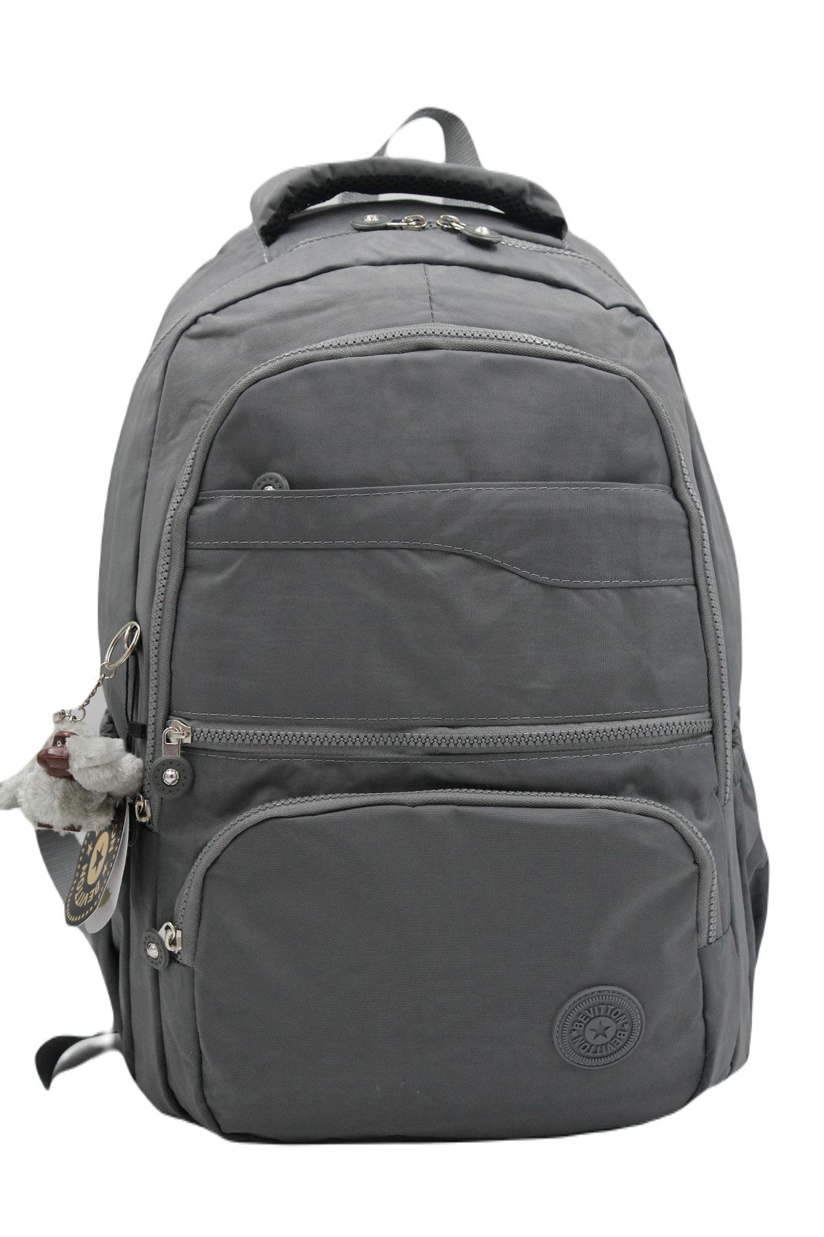 Bevitton-Rucsac unisex din țesătură șifonată rezistentă la apă 2400 3