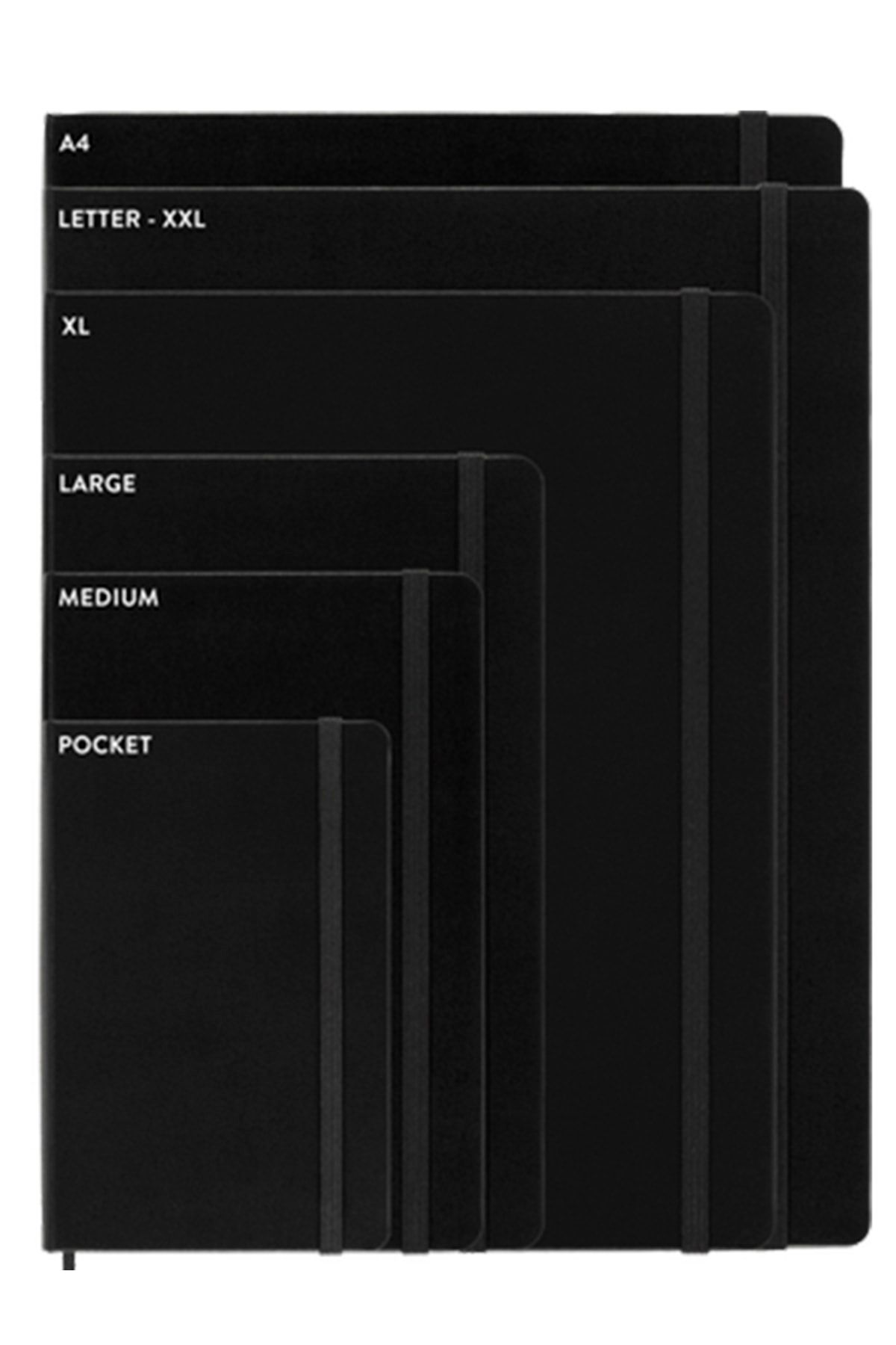 Moleskine-Classic Notebook A4 Size 21x29,7cm 192 Pages Unlined Hard Cover 4