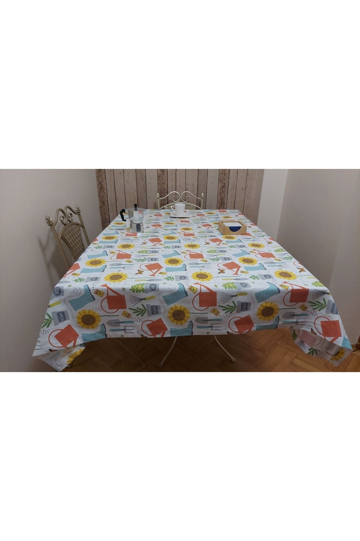 gonk-Rectangular Duck (LIQUID PUSHER, SPOT-PROOF) Fabric, Dining Table Cloth 7