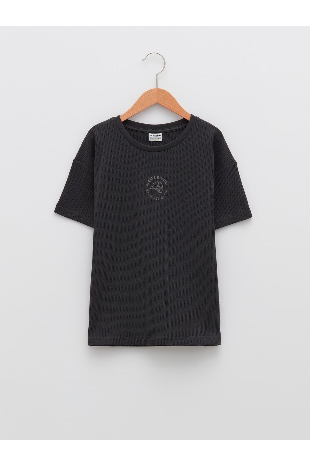 LC Waikiki Chłopiec — T-shirt Z Krótkim Rękawem I Okrągłym Dekoltem Mężczyzna - 13–14 years