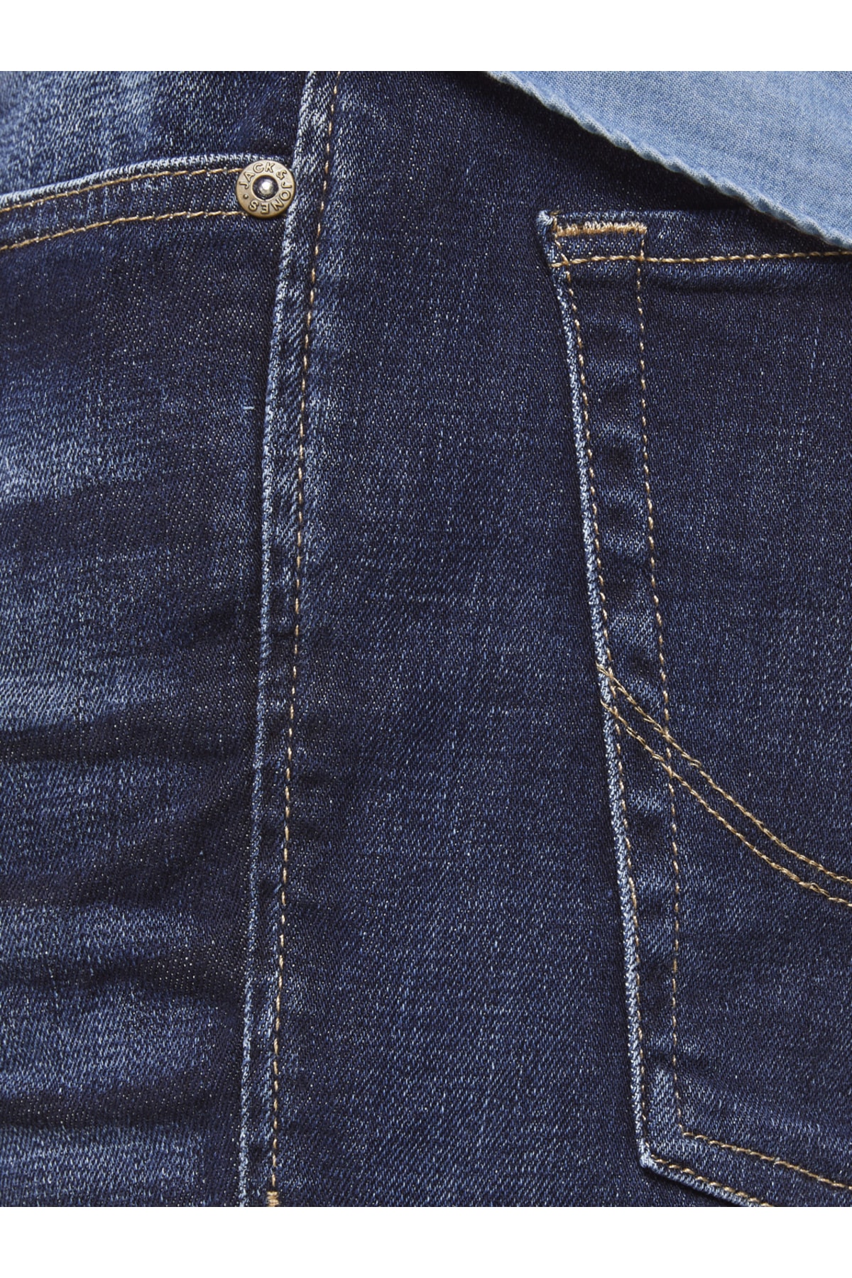 شلوار جین مردانه راسته فاق نرمال | جک اند جونز Jack & Jones 12177444-187-03 - تصویر 8
