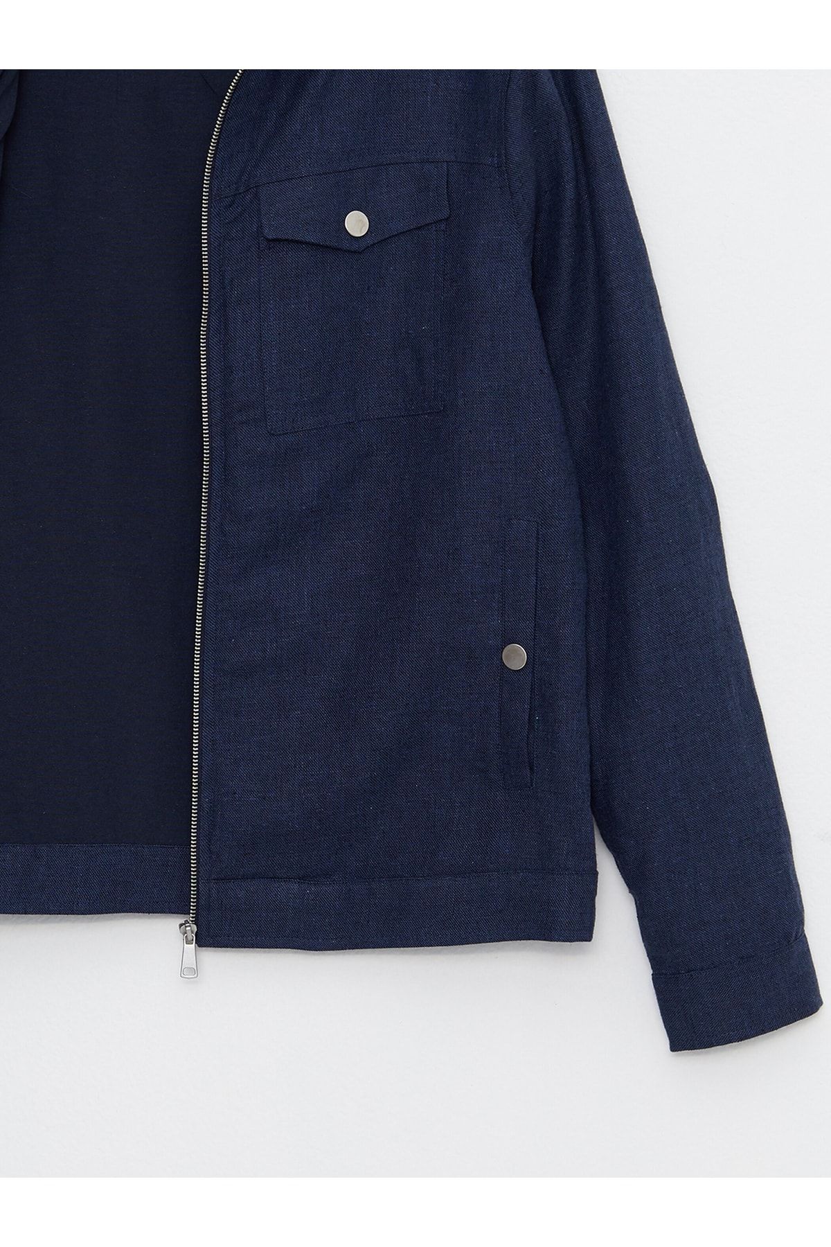 LC Waikiki-Pánský košilový límec Standard Fit kabát 8