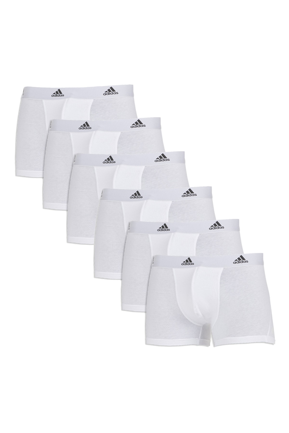 Adidas Sportswear Boxershorts Weiß 6er-Pack Fast ausverkauft