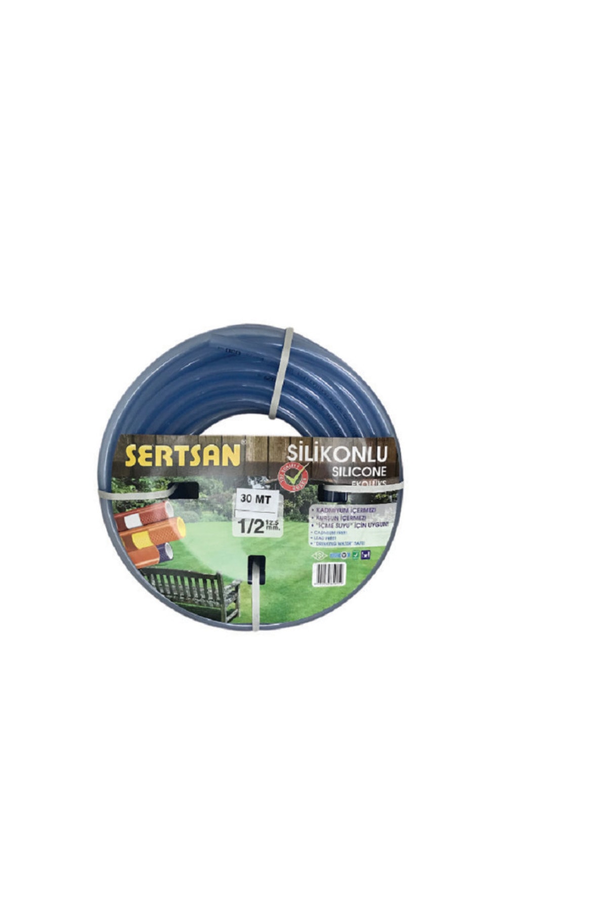 Market Tipi Leopar Silikonlu Hortum 1/2 20 Mt