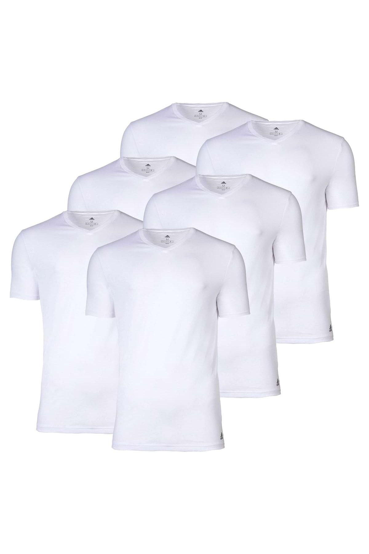 adidas T-Shirt Weiß Regular Fit Fast ausverkauft