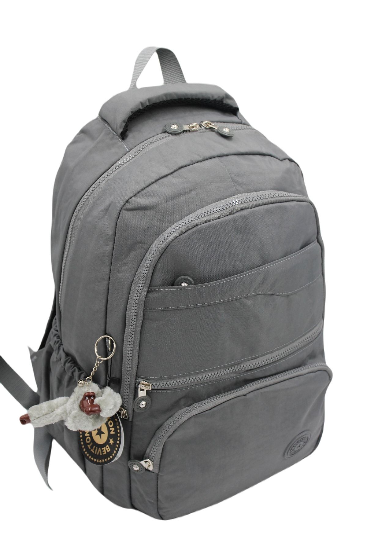 Bevitton-Rucsac unisex din țesătură șifonată rezistentă la apă 2400 2