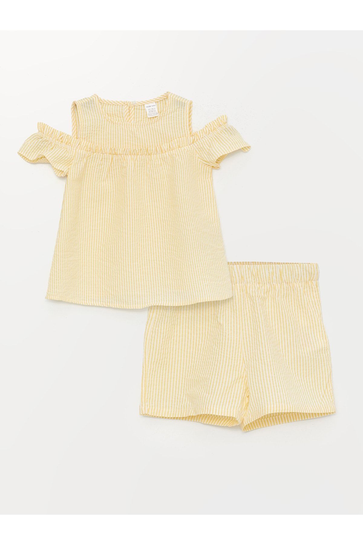 LC Waikiki Zweiteiler Gelb Relaxed Fit