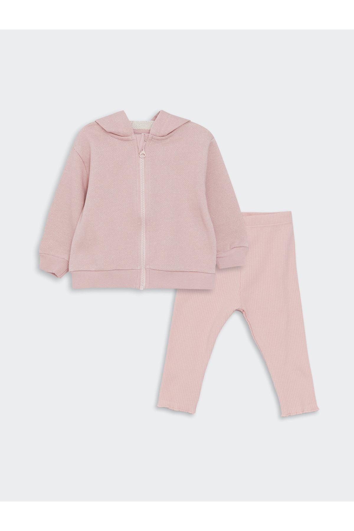 LC Waikiki Zweiteiler Rosa Relaxed Fit