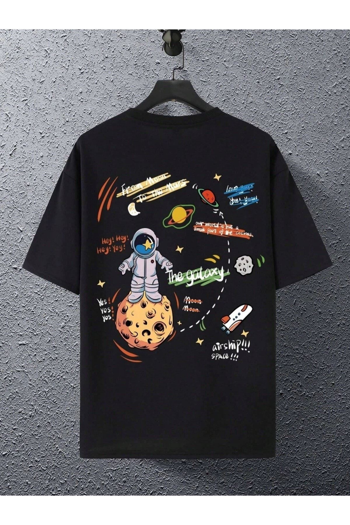 Galaxy themed store t shirt