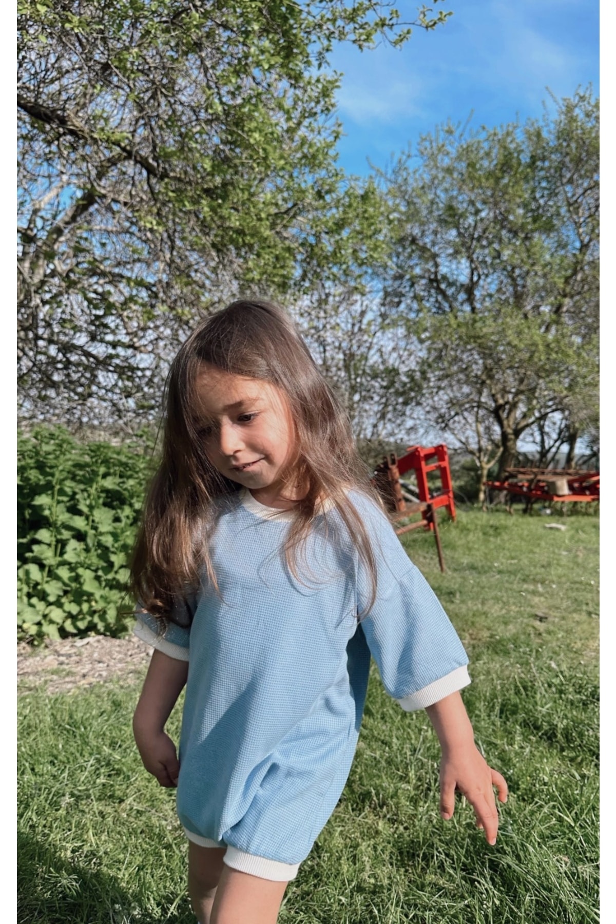 EYC BABY Waffle Bebek & Çocuk Oversize Tulum fotoğrafı 2 (önizleme)
