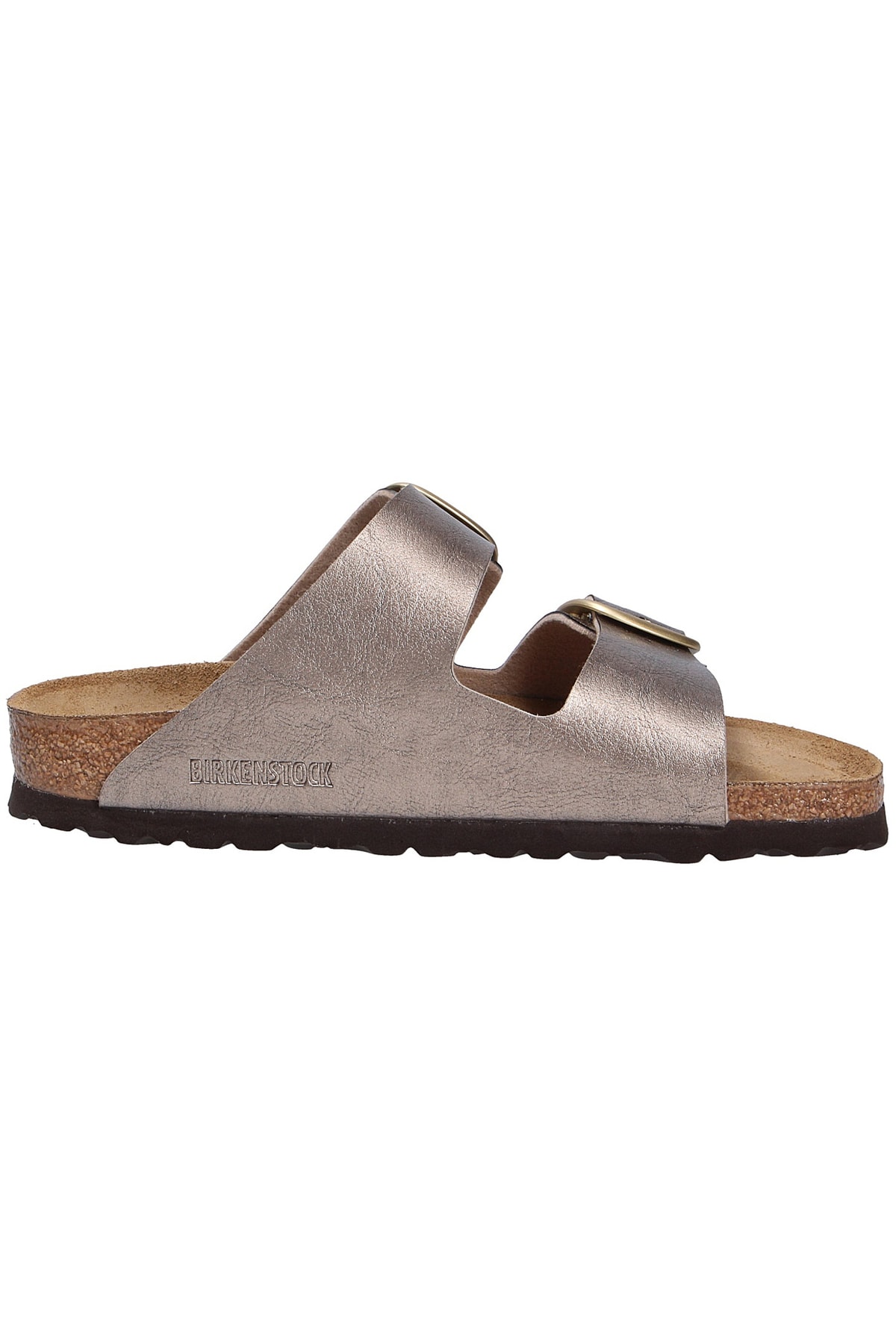 صندل بیرکن استاک زنانه چرم مصنوعی قهوه ای  راسته       | Birkenstock 274-30-0110 DE - تصویر 4