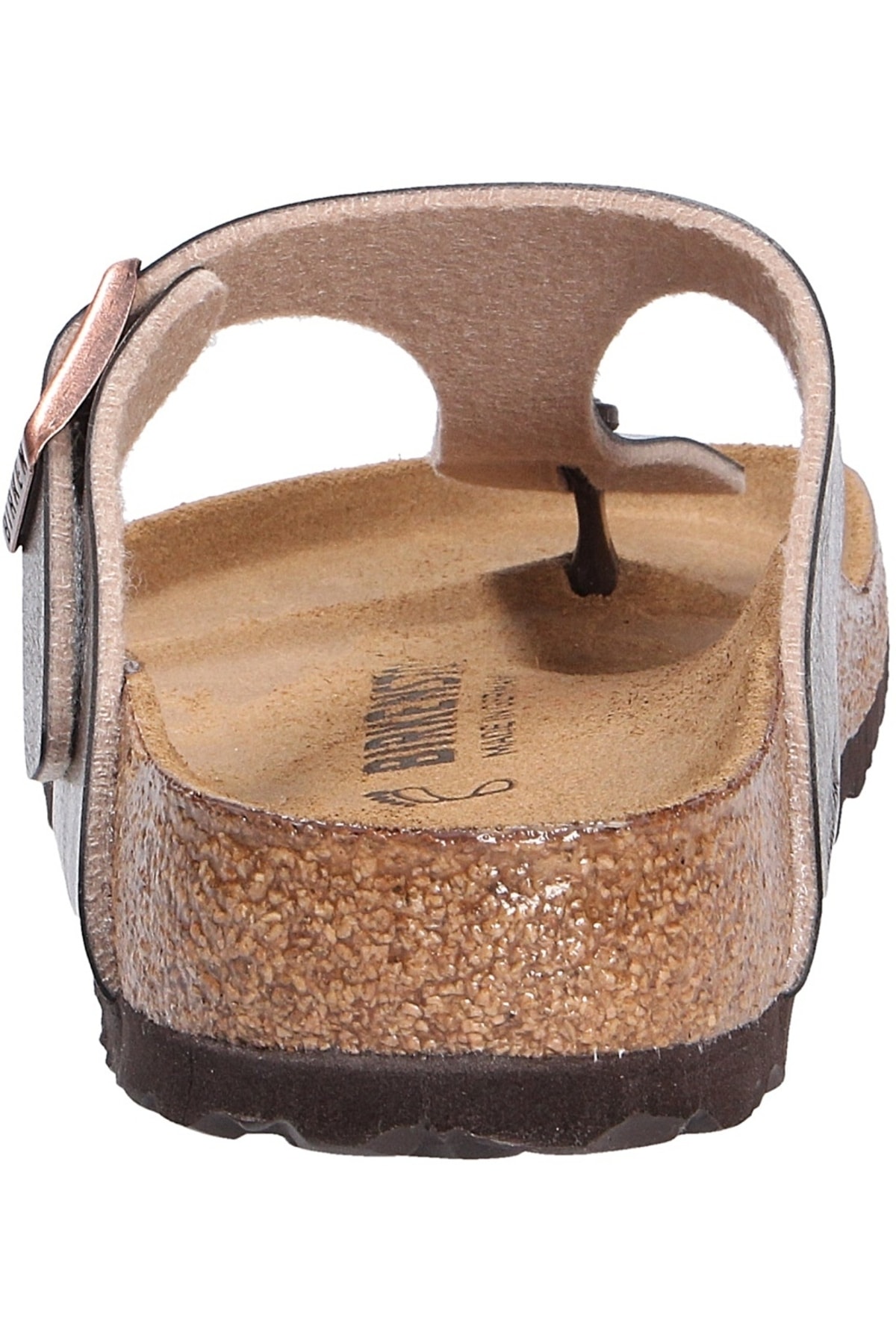 صندل بیرکن استاک زنانه چرم اصل قهوه ای  راسته       | Birkenstock 274-30-0049 DE - تصویر 7