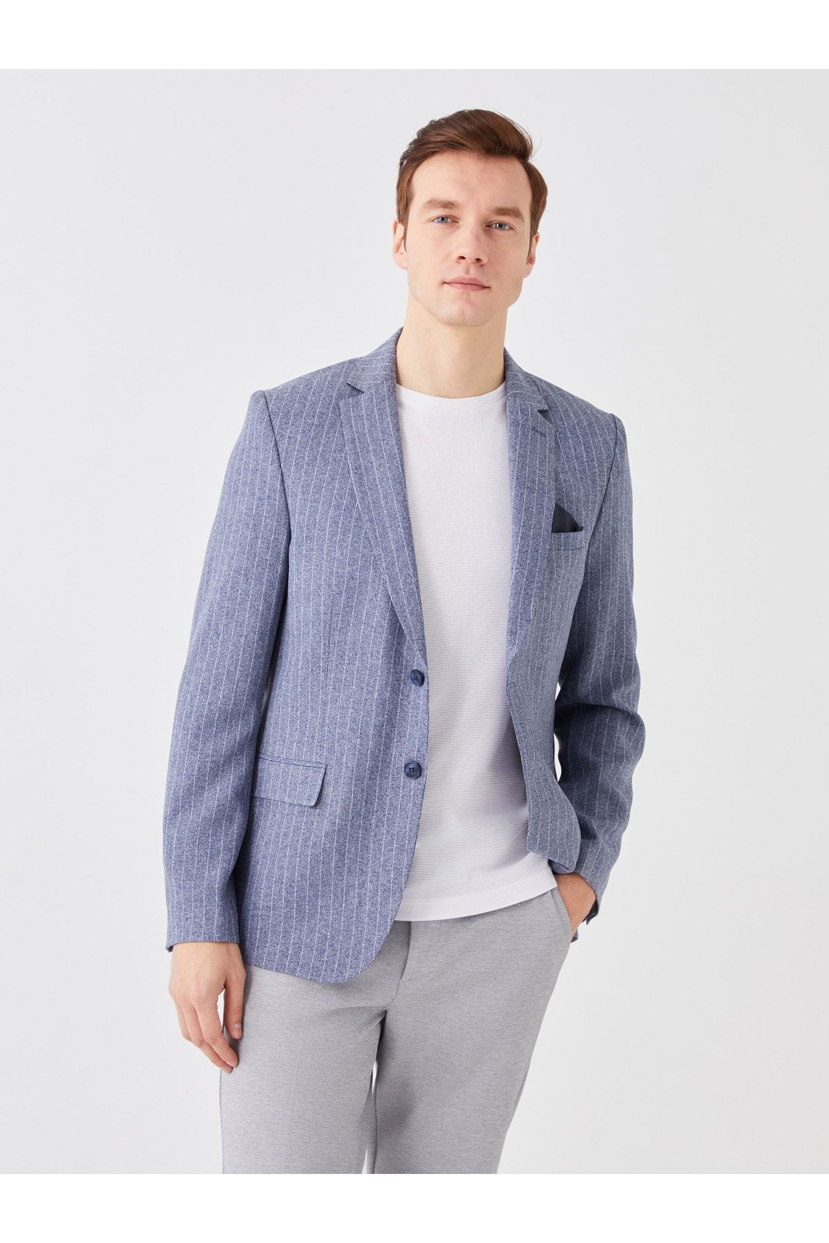 LC Waikiki-Standardmäßige Herren-Blazerjacke 2