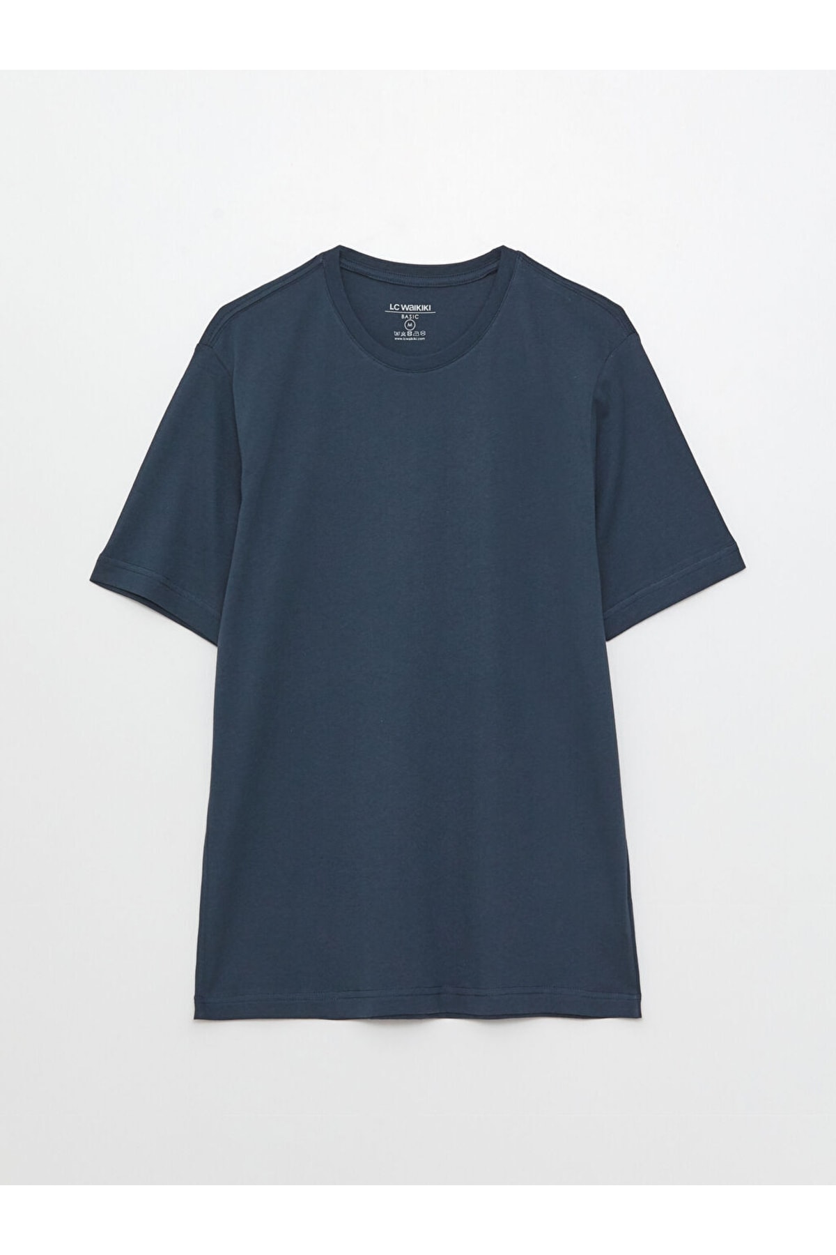 تیشرت مردانه آبی سرمه ای ال سی وایکیکی | s30113z8deleted1740304185 اورجینال - تصویر 6
